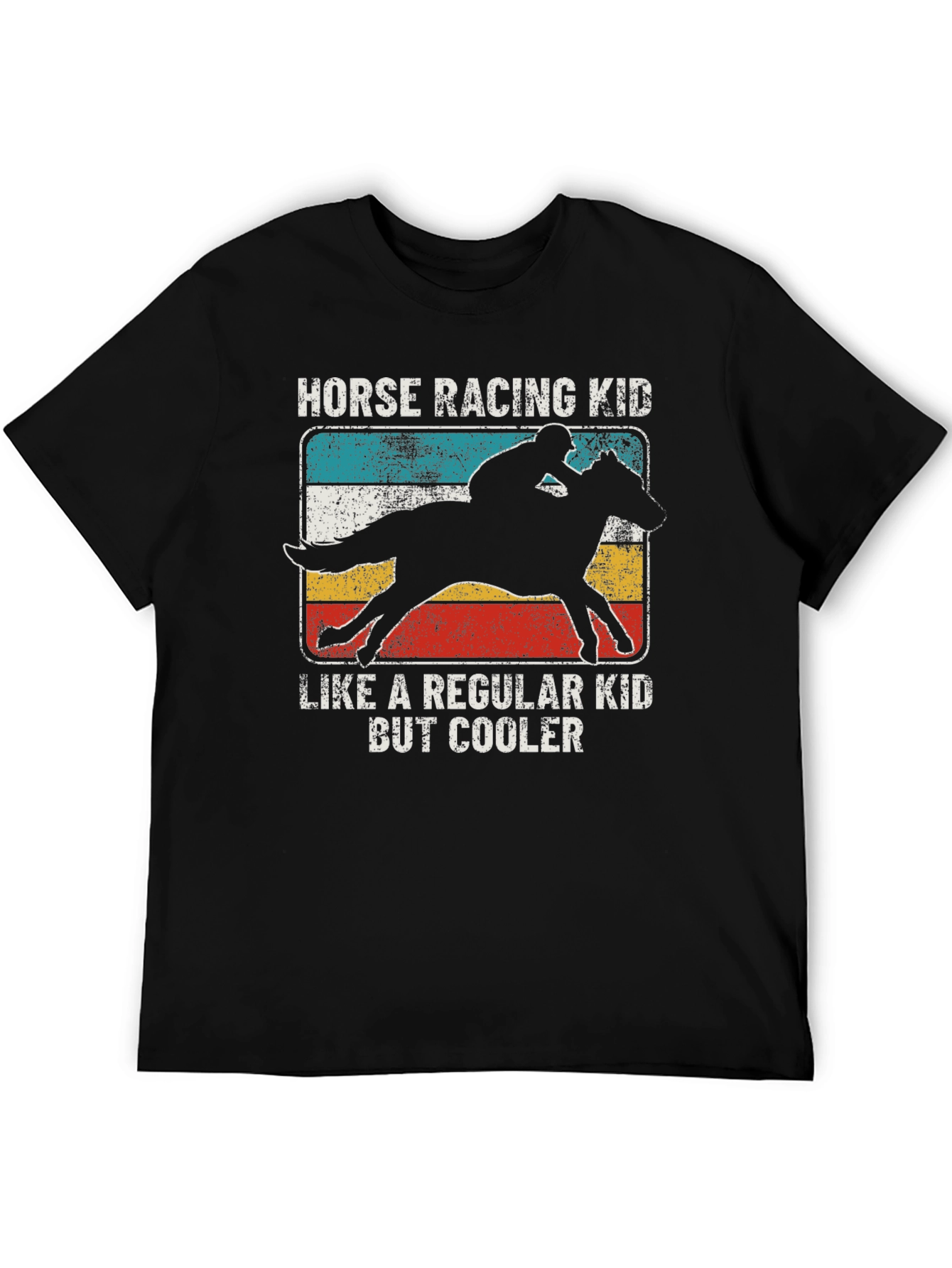 Horse Racing Kid T-Shirt