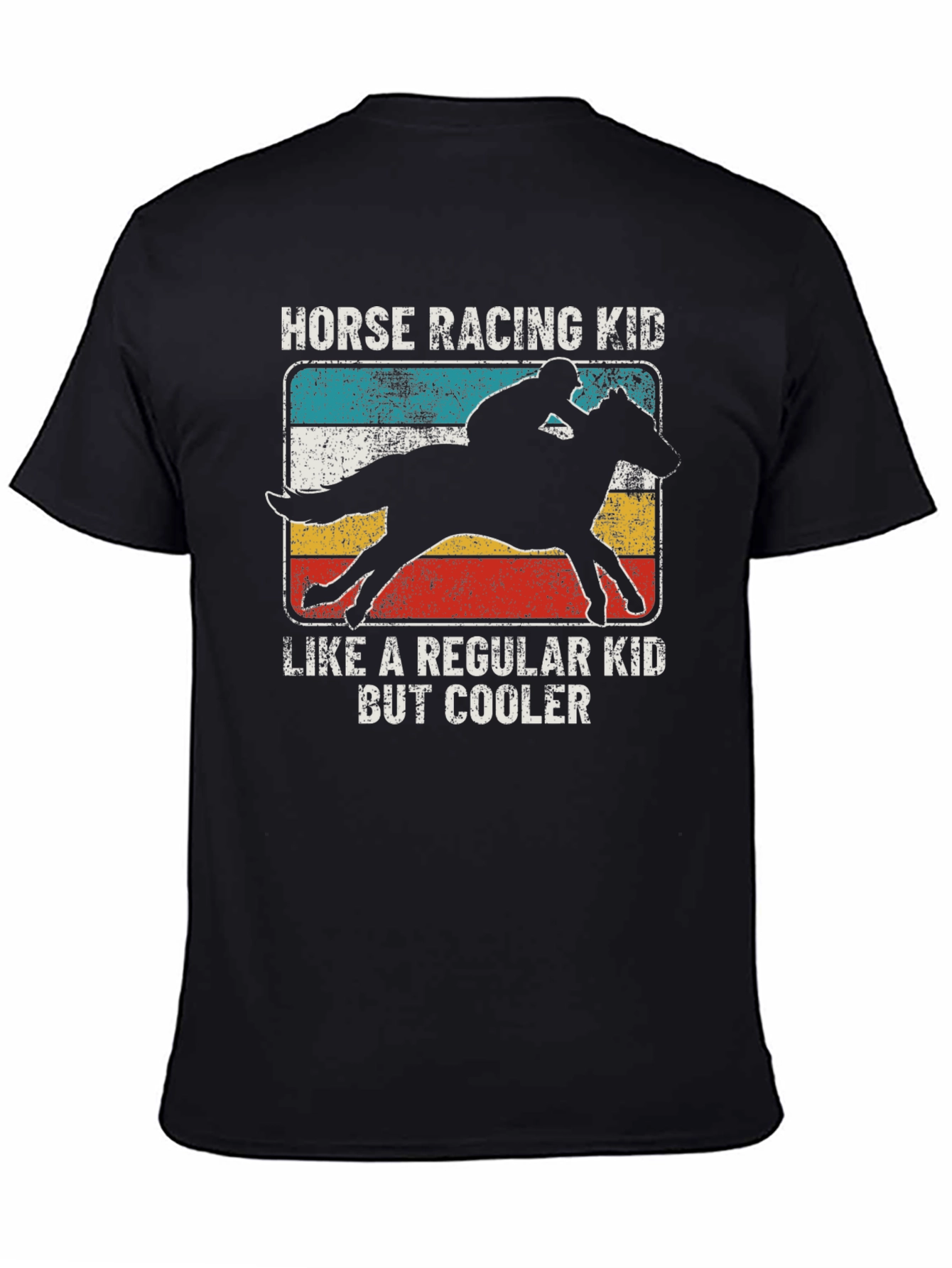 Horse Racing Kid T-Shirt