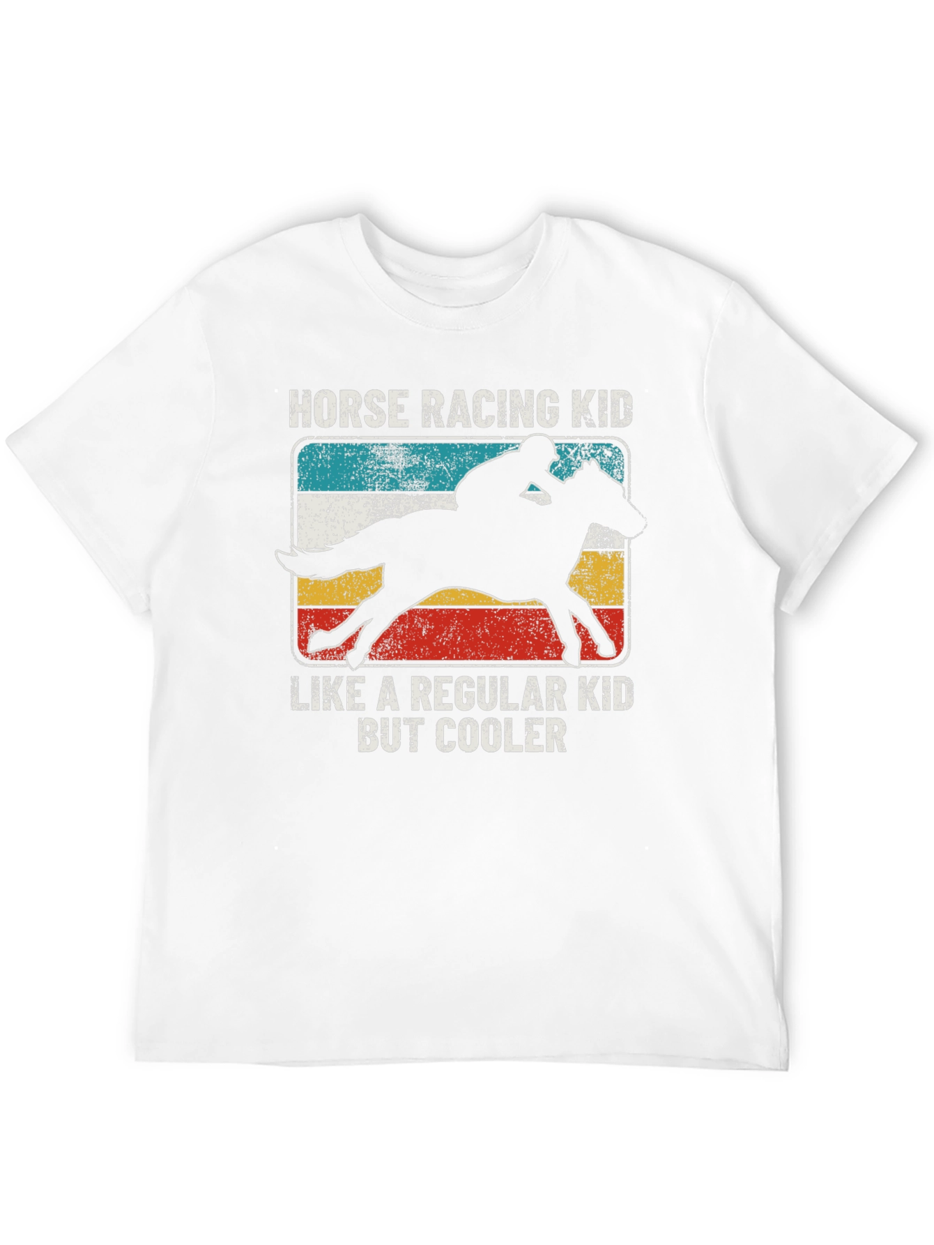 Horse Racing Kid T-Shirt