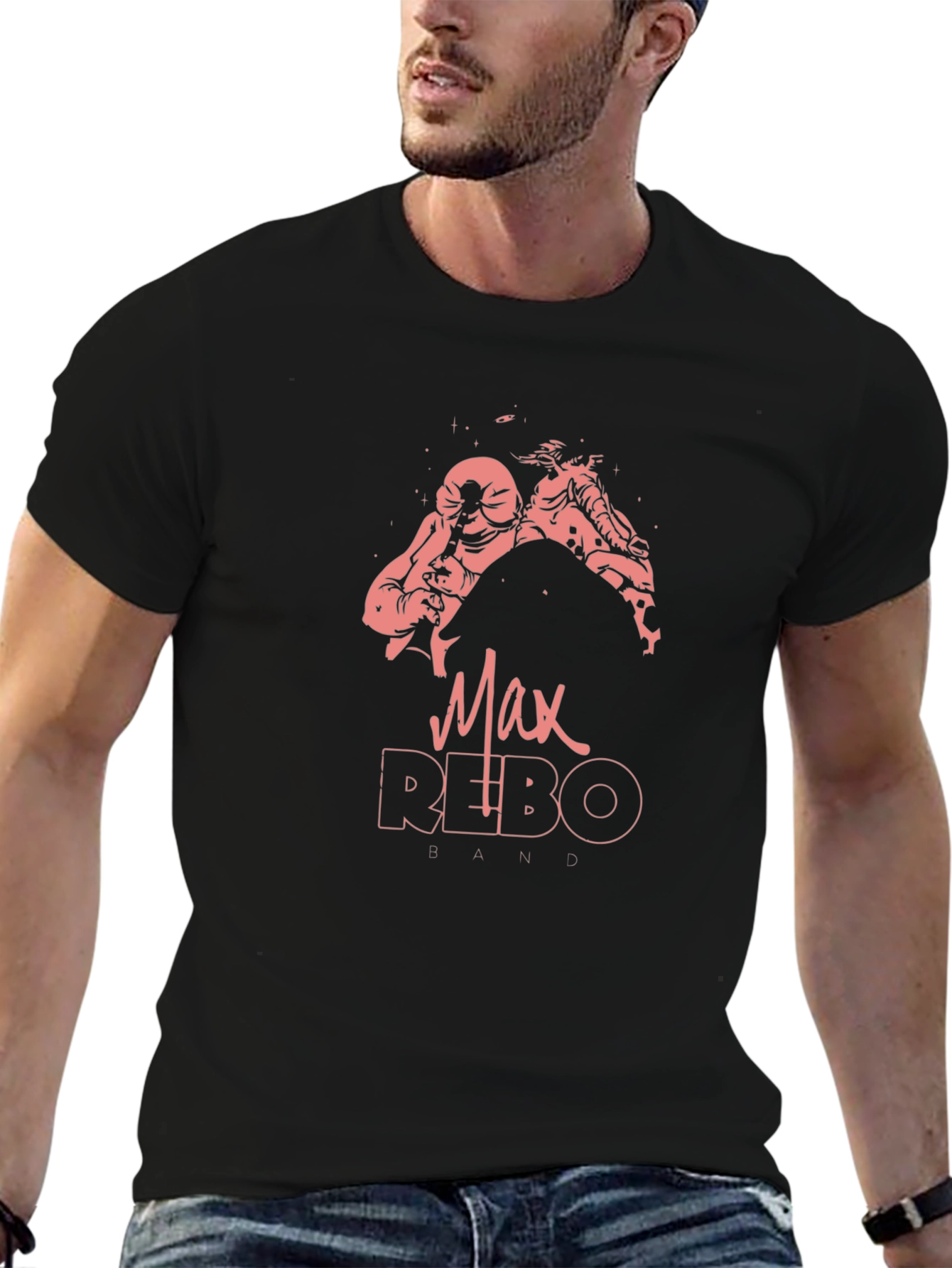 Max Rebo Band Black T-Shirt