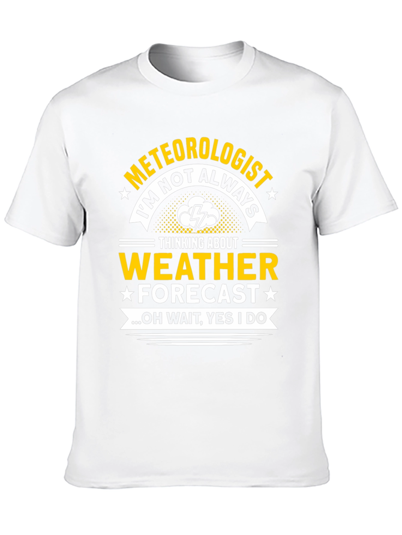 Meteorologist Weather Forecast Graphic T-Shirt