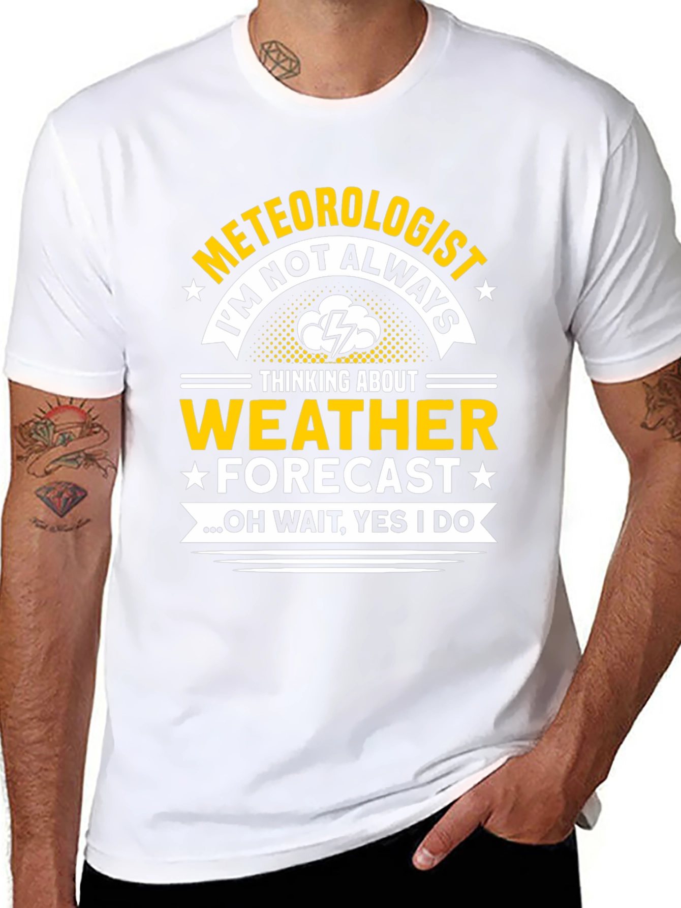 Meteorologist Weather Forecast Graphic T-Shirt
