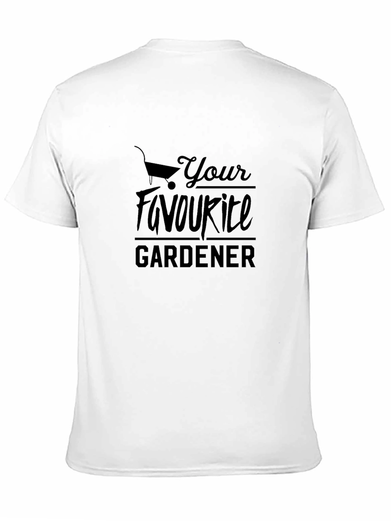 Your Favorite Gardener Graphic Tee - Black