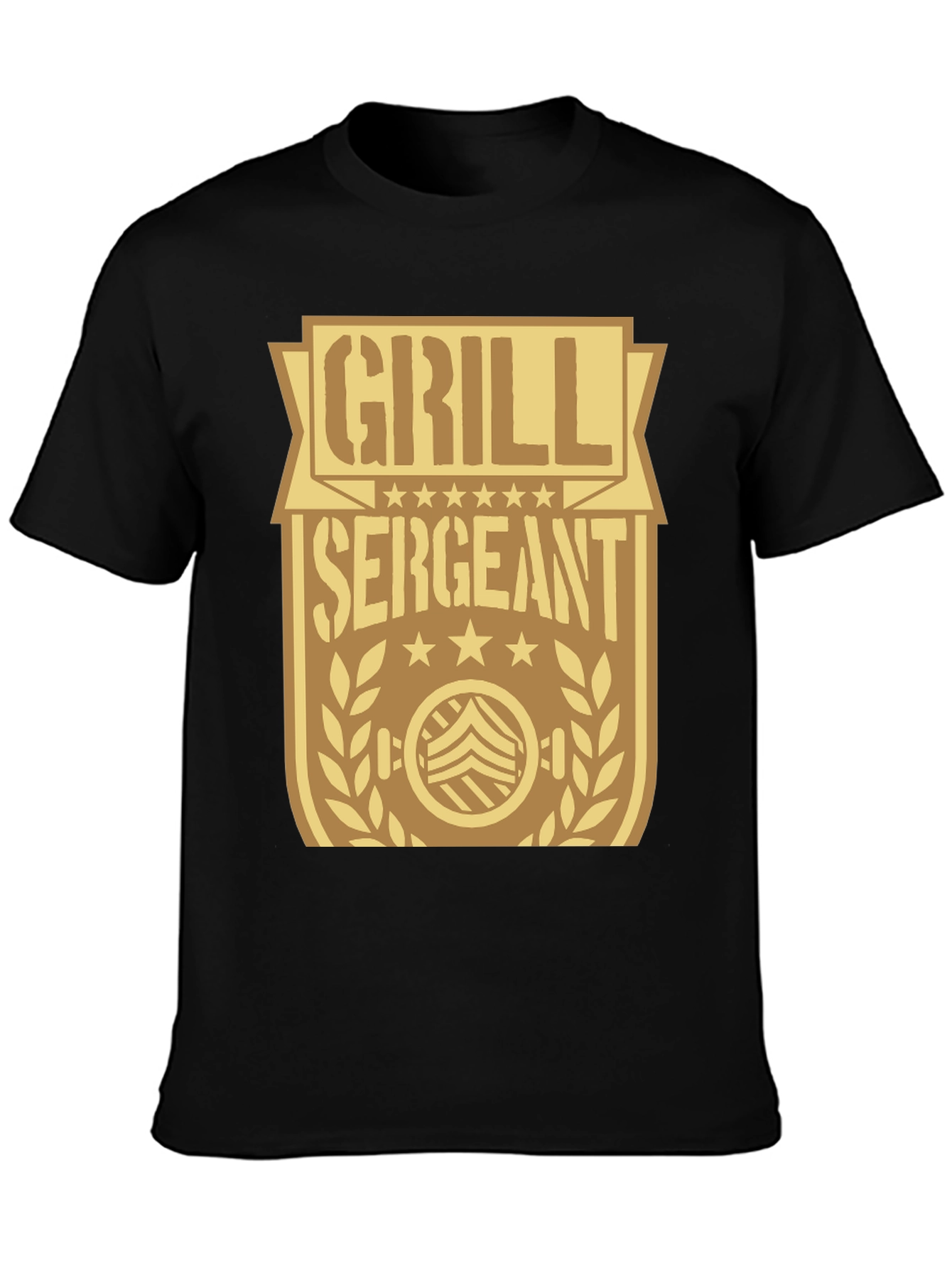 Grill Sergeant Graphic T-Shirt - BBQ Master Apparel