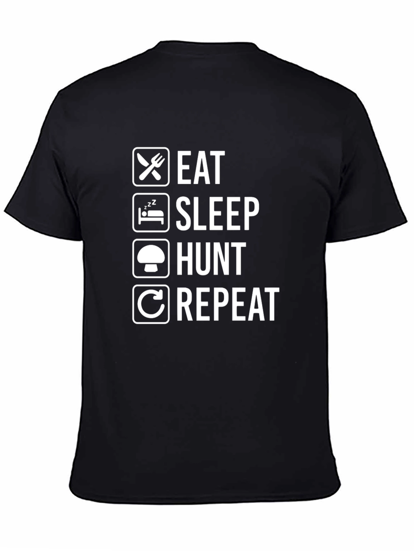 Eat Sleep Hunt Repeat Mens T-Shirt