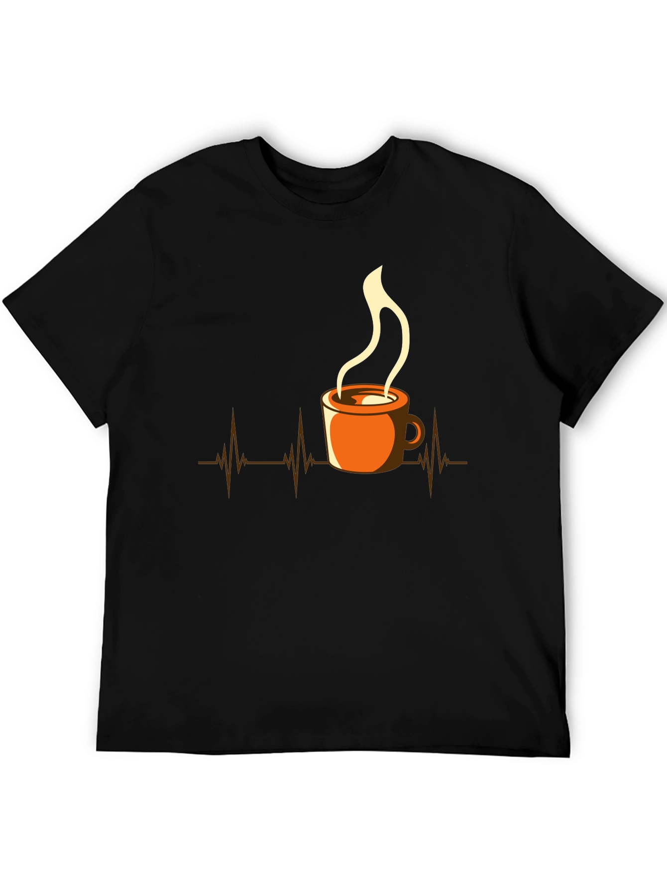 Coffee Lovers Heartbeat Tee