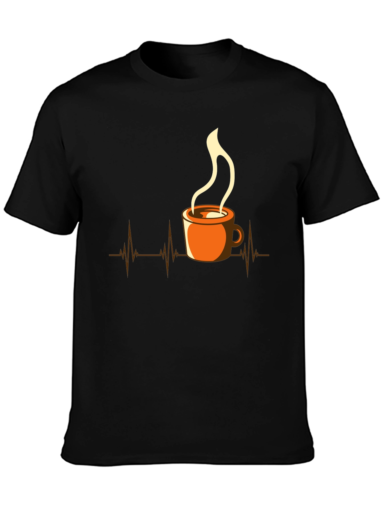 Coffee Lovers Heartbeat Tee