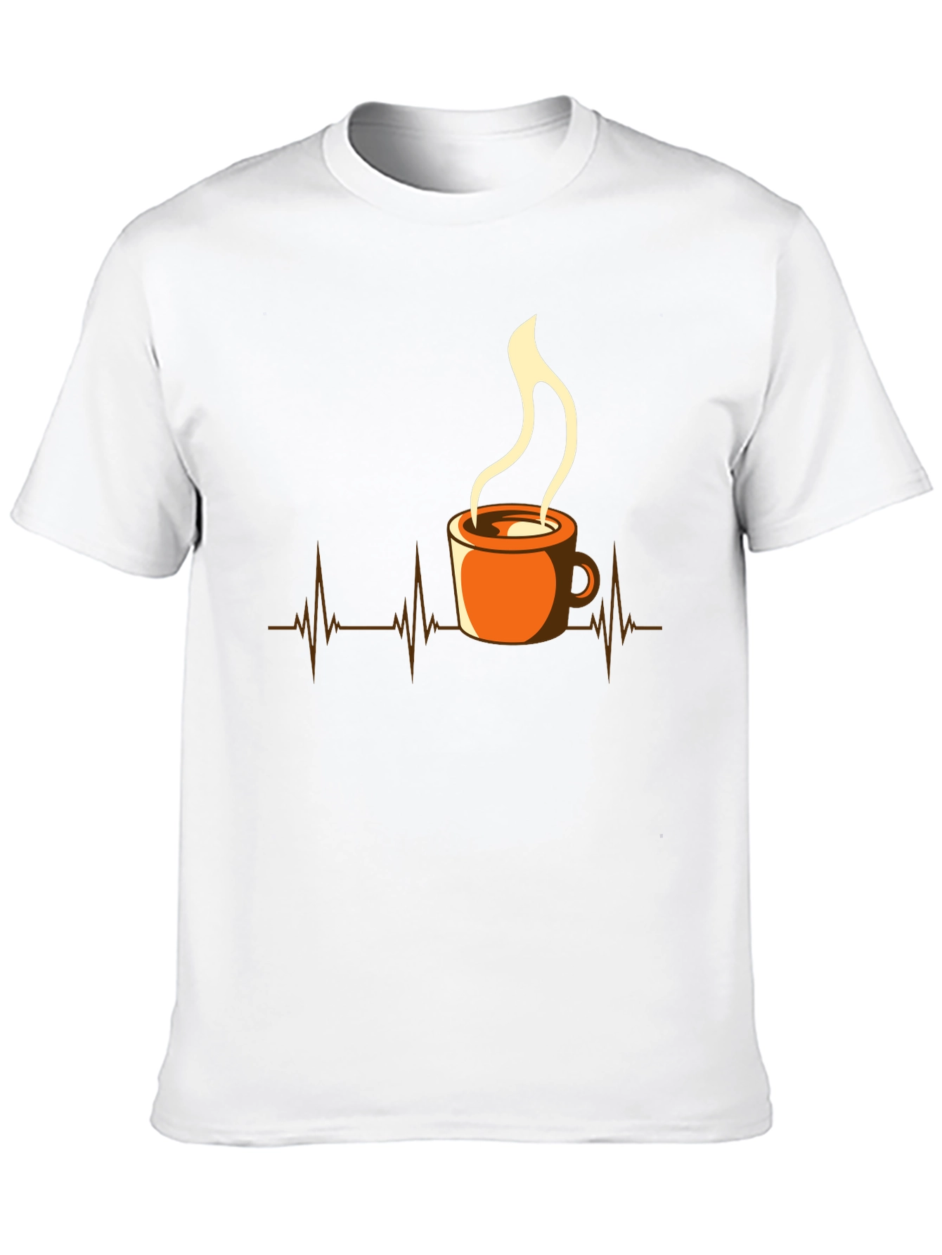 Coffee Lovers Heartbeat Tee