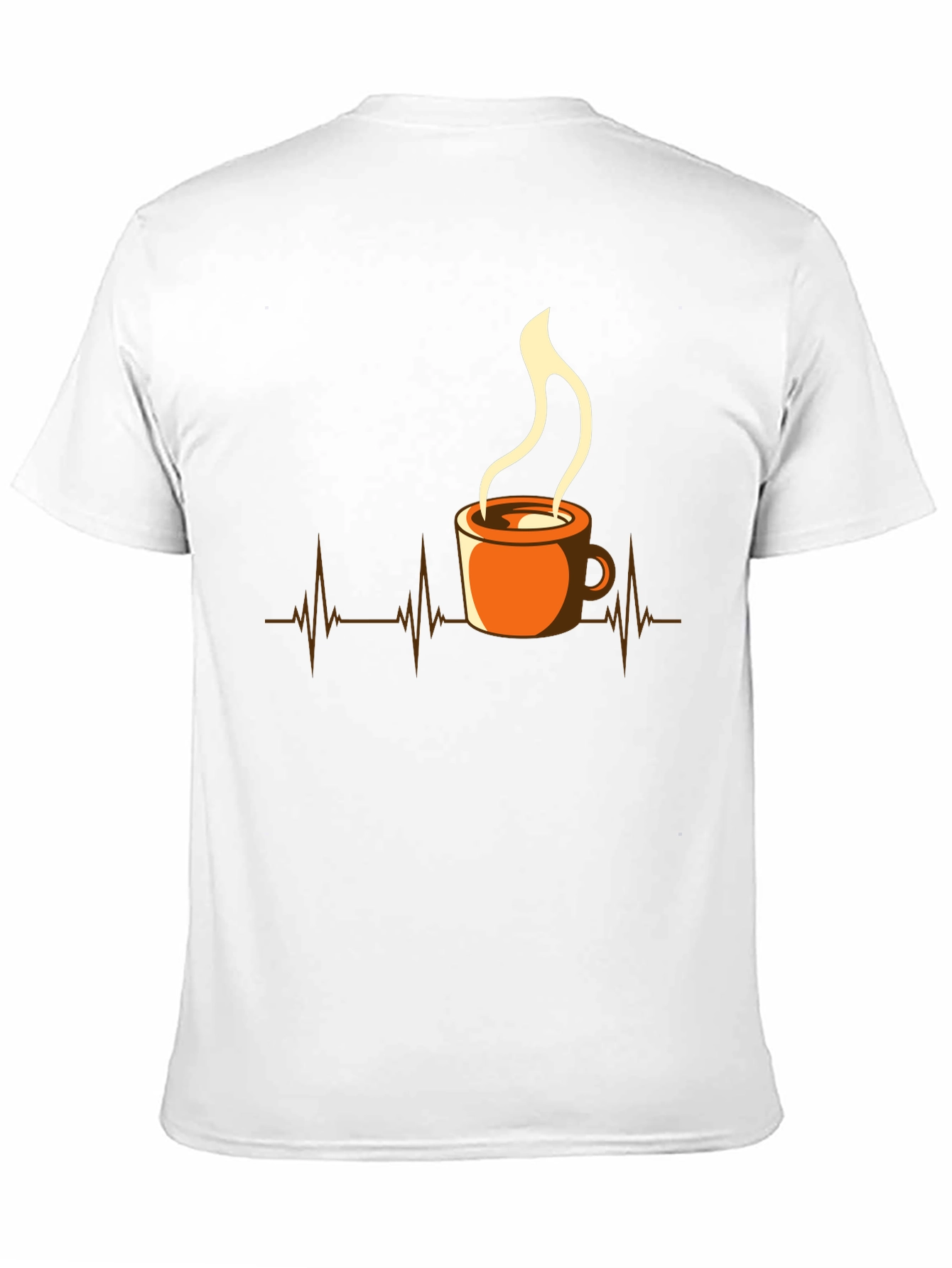 Coffee Lovers Heartbeat Tee