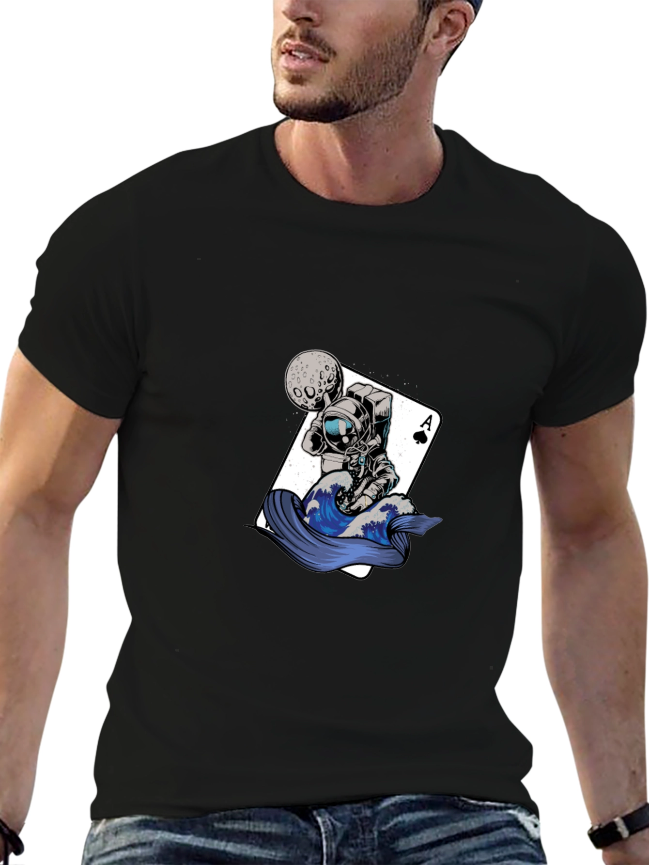 Ace Astronaut Graphic T-Shirt
