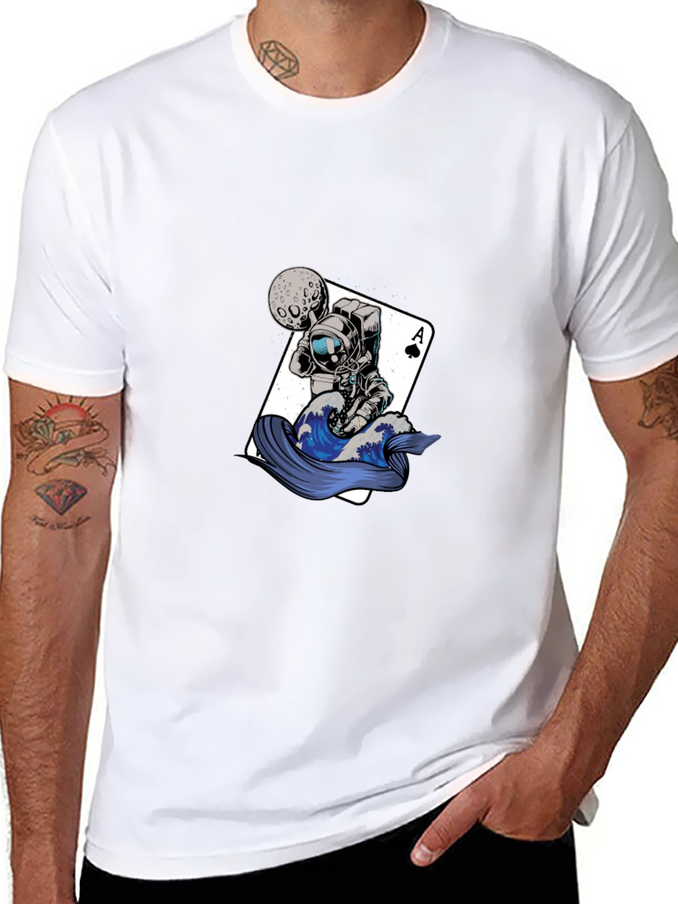 Ace Astronaut Graphic T-Shirt