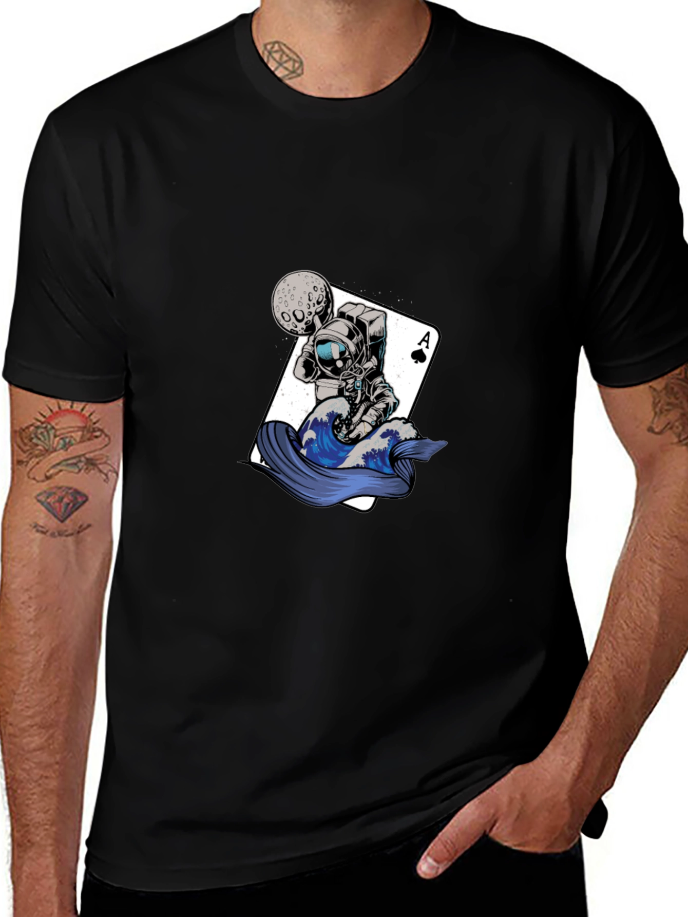 Ace Astronaut Graphic T-Shirt