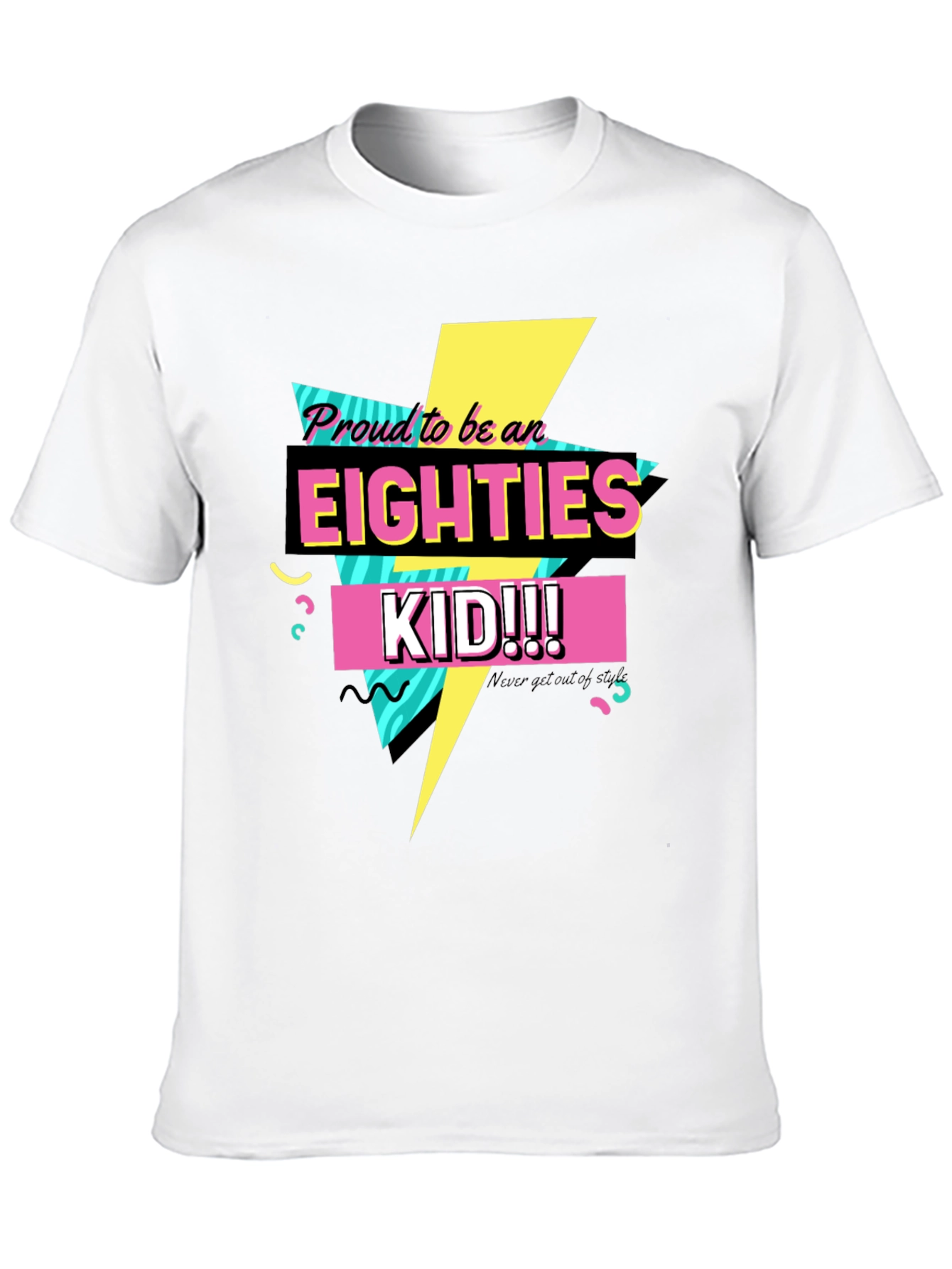 Eighties Kid T-Shirt - Retro Throwback Tee