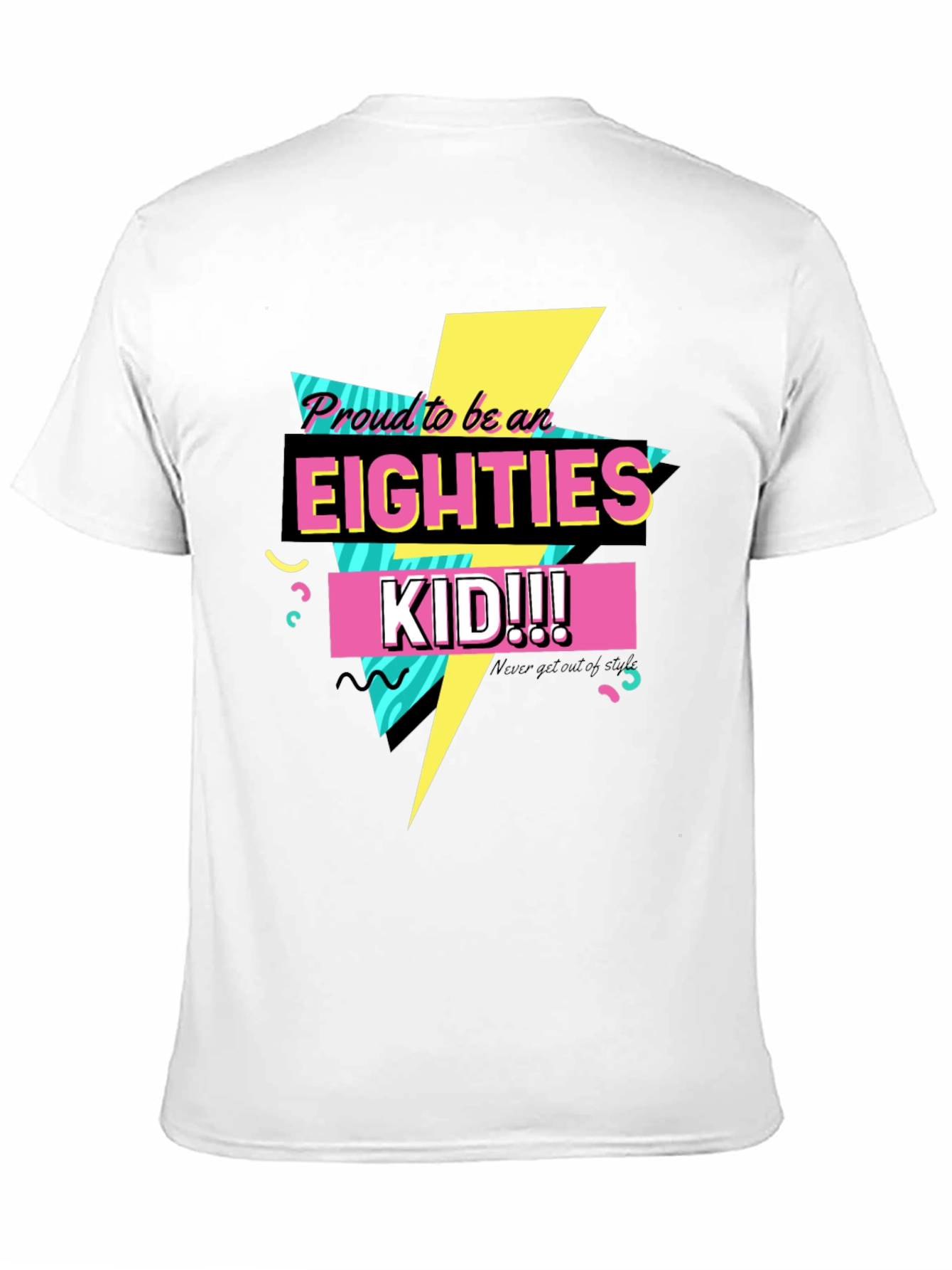 Eighties Kid T-Shirt - Retro Throwback Tee