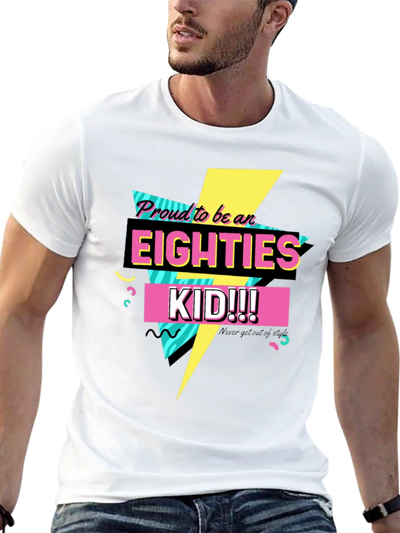 Eighties Kid T-Shirt - Retro Throwback Tee