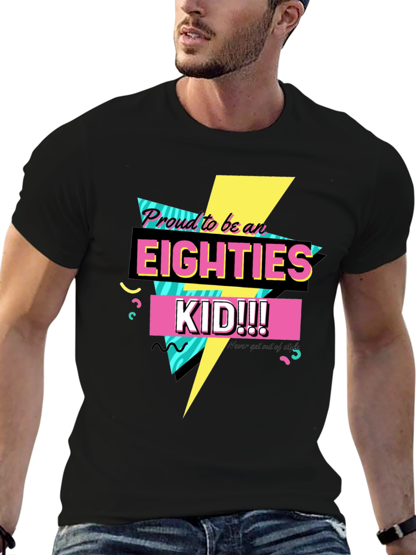Eighties Kid T-Shirt - Retro Throwback Tee