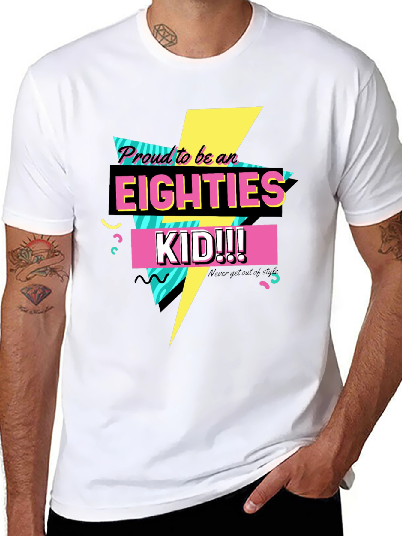 Eighties Kid T-Shirt - Retro Throwback Tee