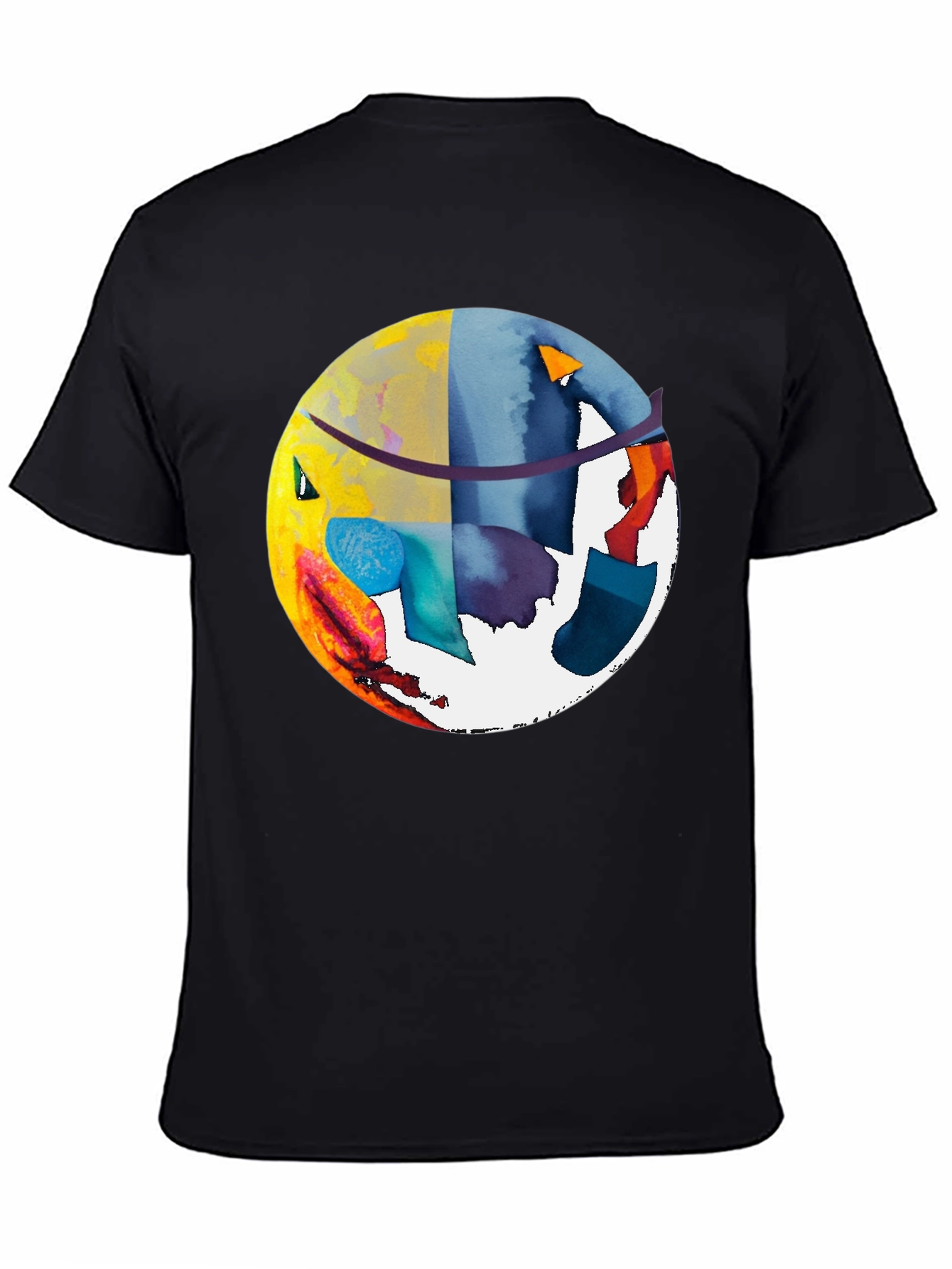 Abstract Art Graphic Tee - Modern Stylish Shirt