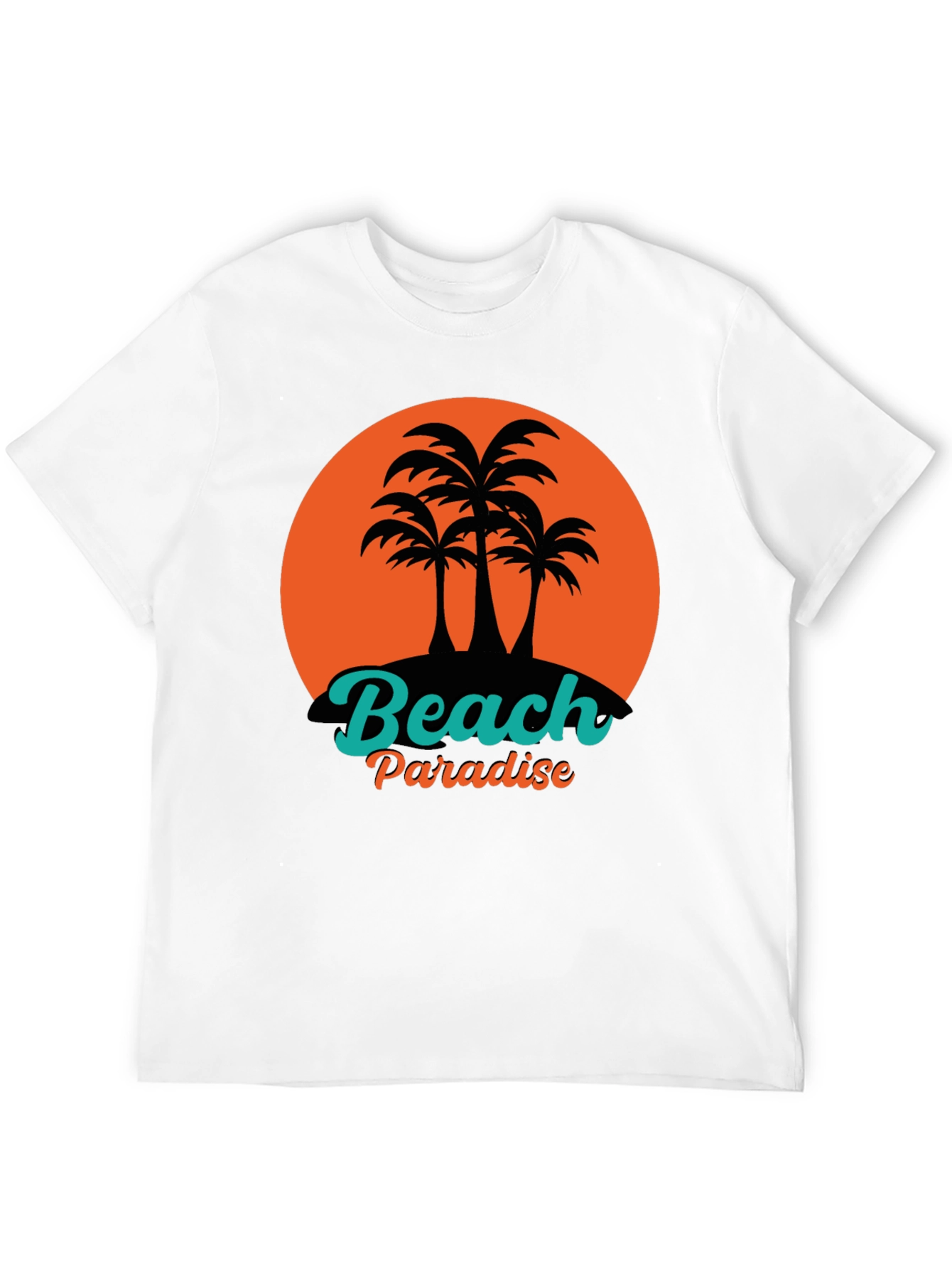 Beach Paradise Graphic T-Shirt