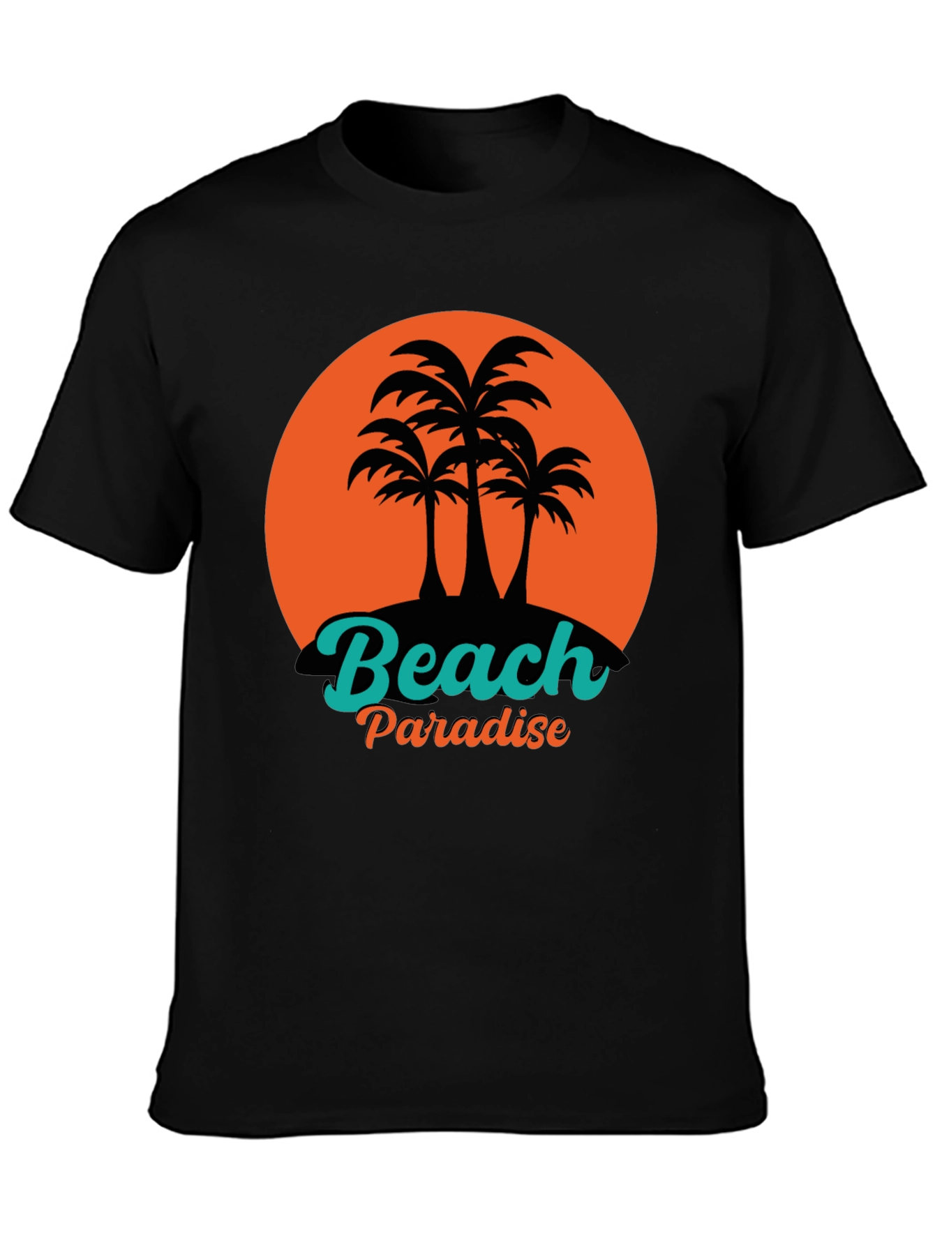 Beach Paradise Graphic T-Shirt