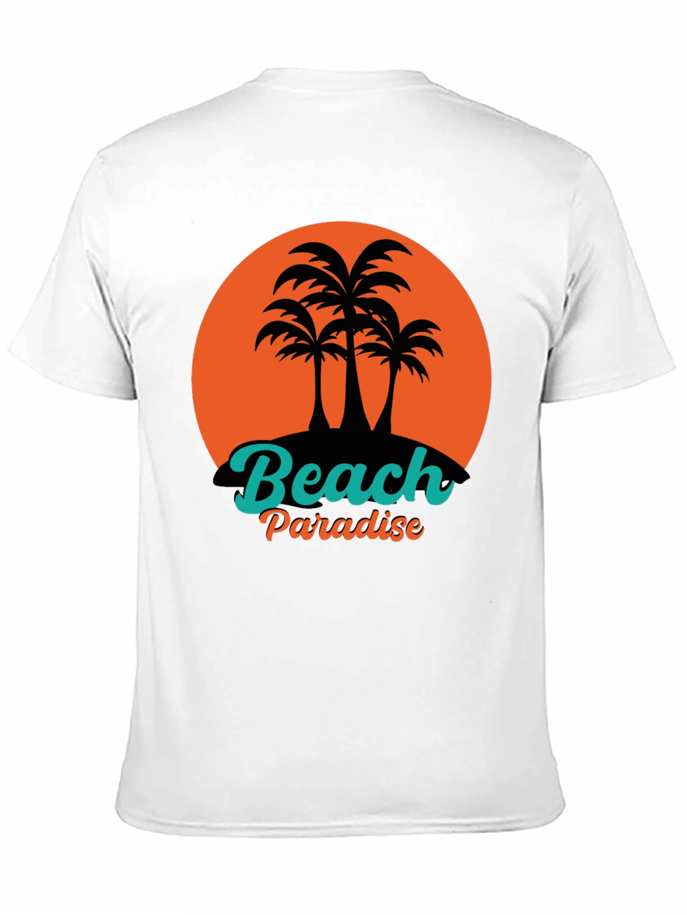 Beach Paradise Graphic T-Shirt