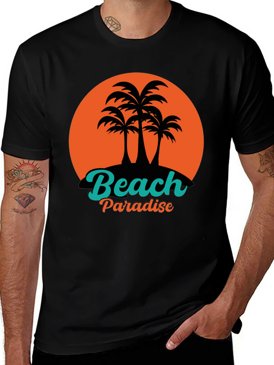 Beach Paradise Graphic T-Shirt