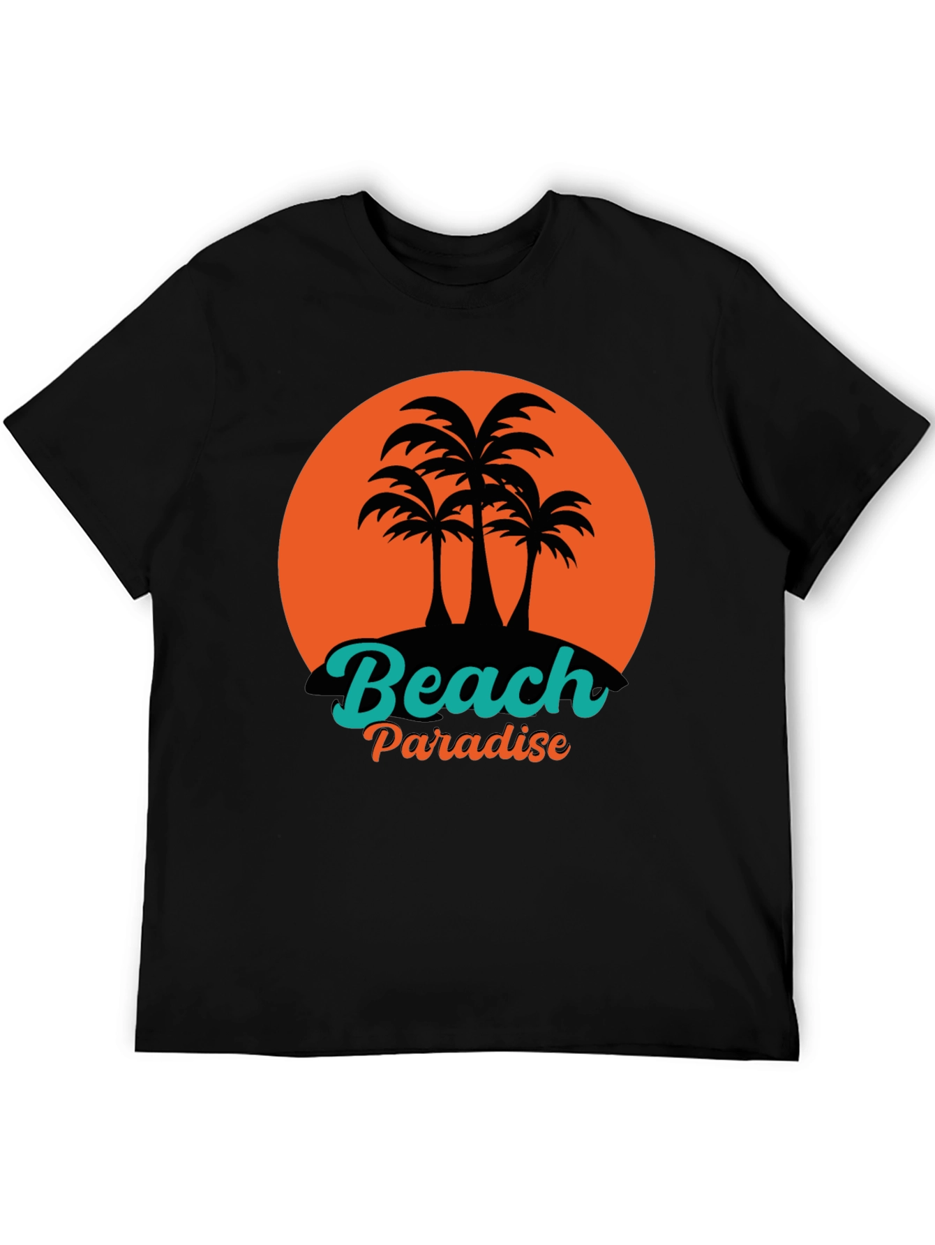 Beach Paradise Graphic T-Shirt