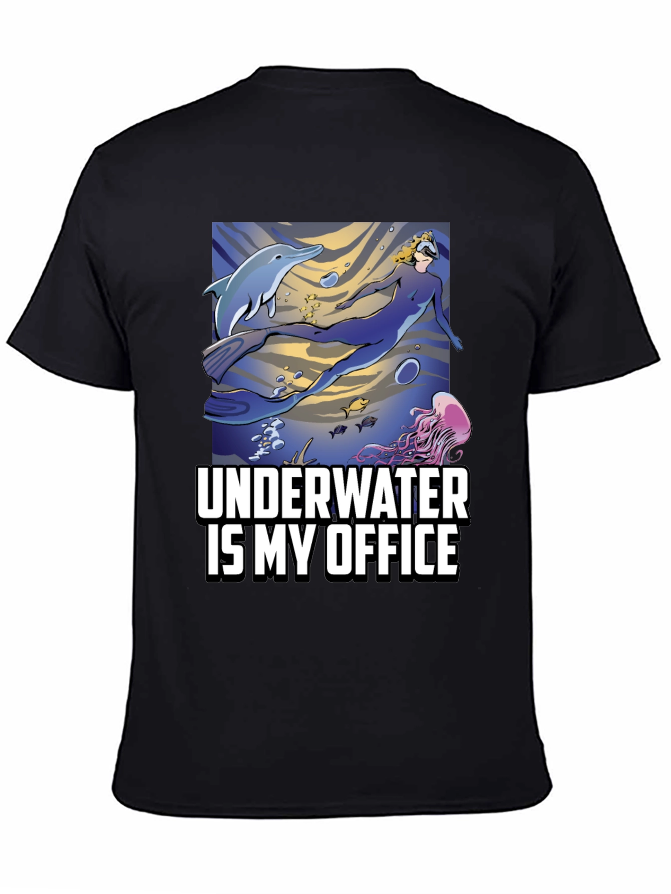 Underwater Is My Office T-Shirt - Diver Life