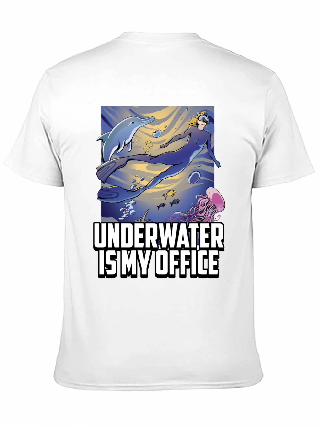 Underwater Is My Office T-Shirt - Diver Life