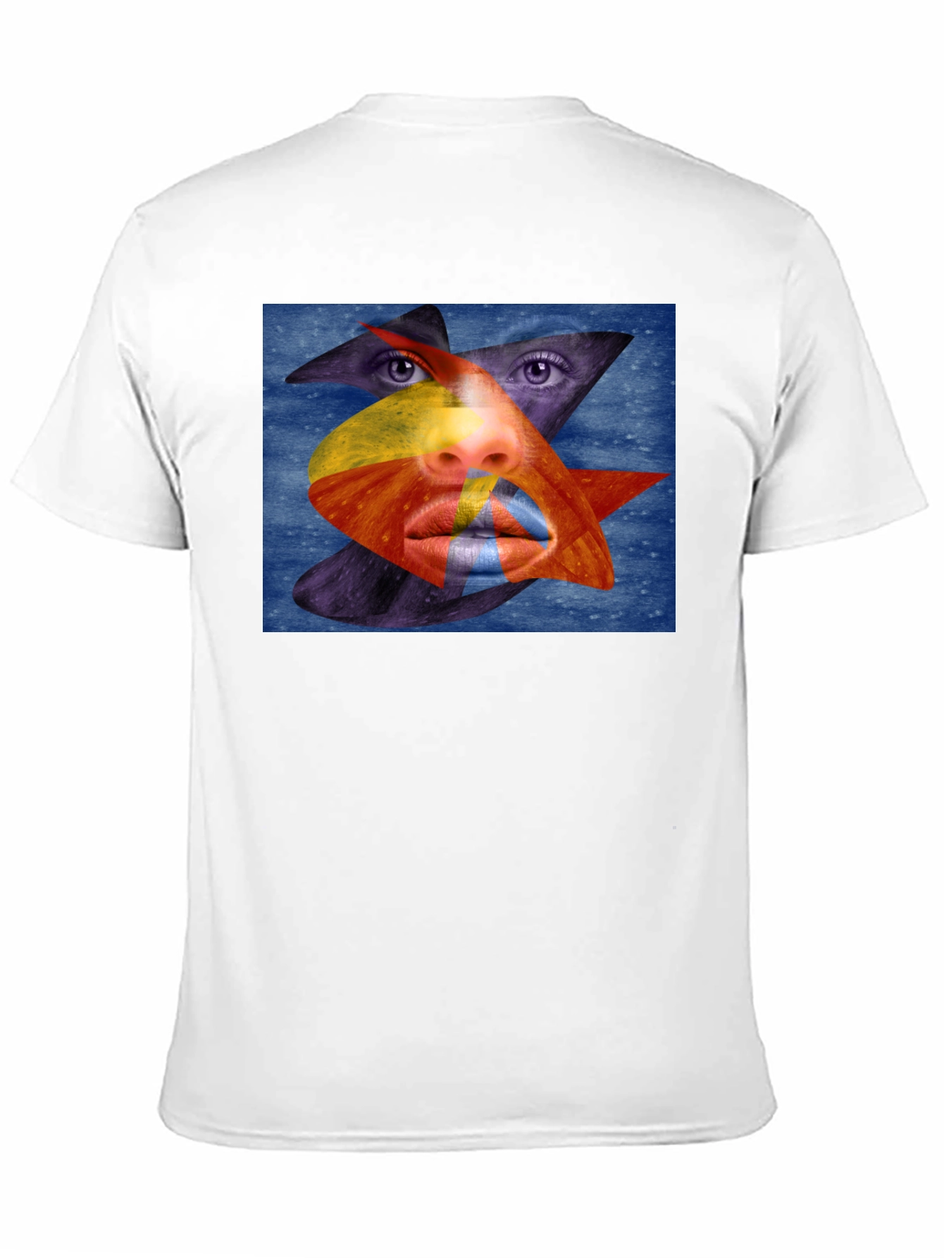 Abstract Face Graphic Tee