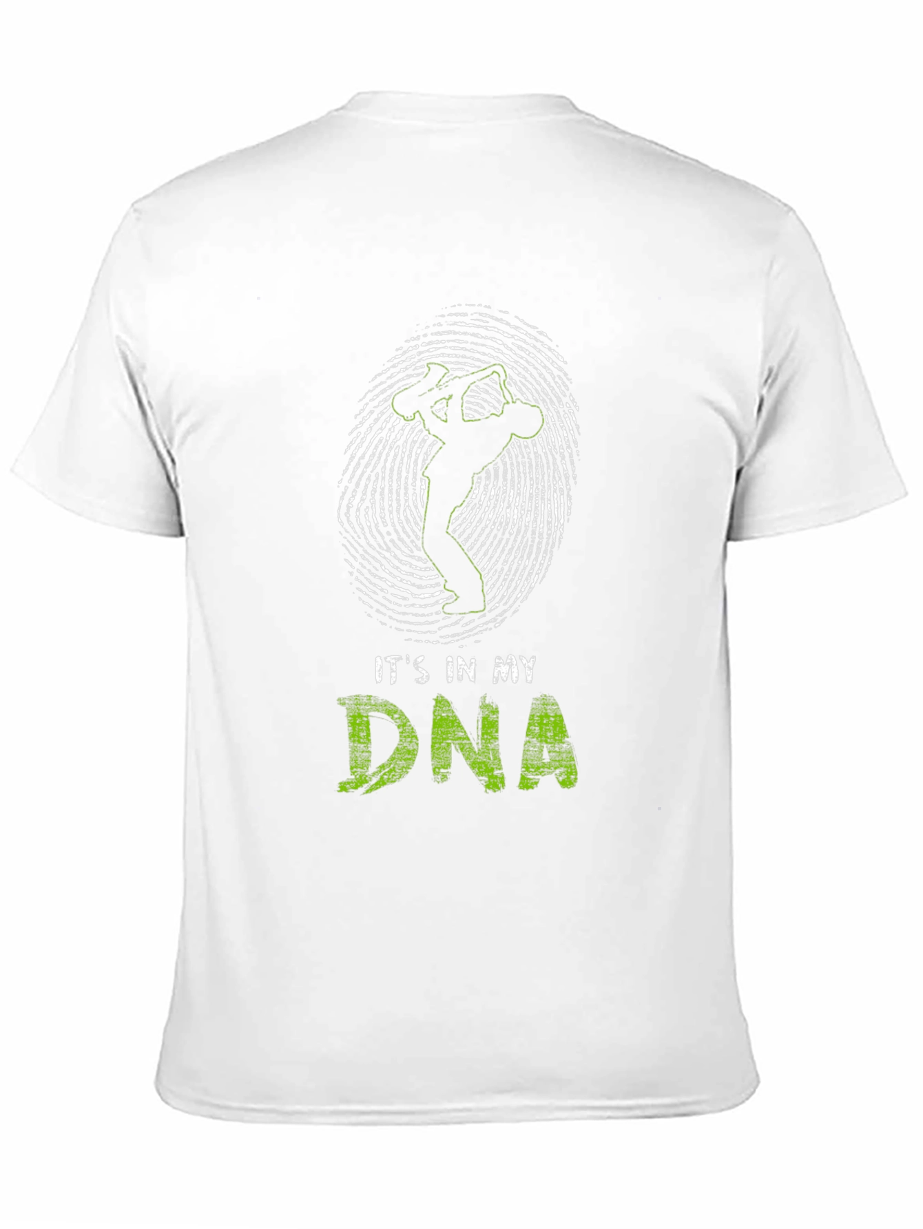 Its in My DNA Saxophone Player Black T-Shirt