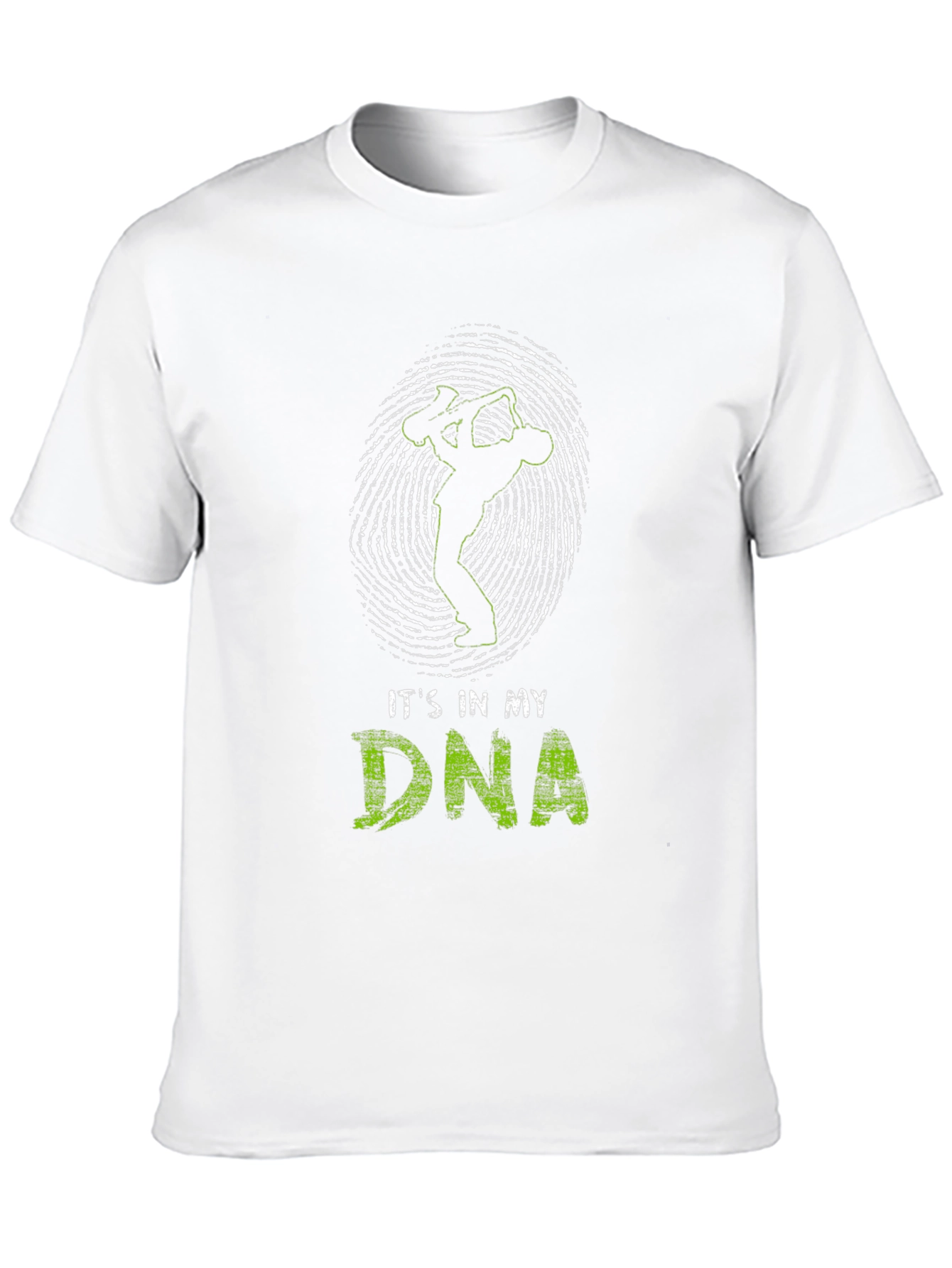 Its in My DNA Saxophone Player Black T-Shirt
