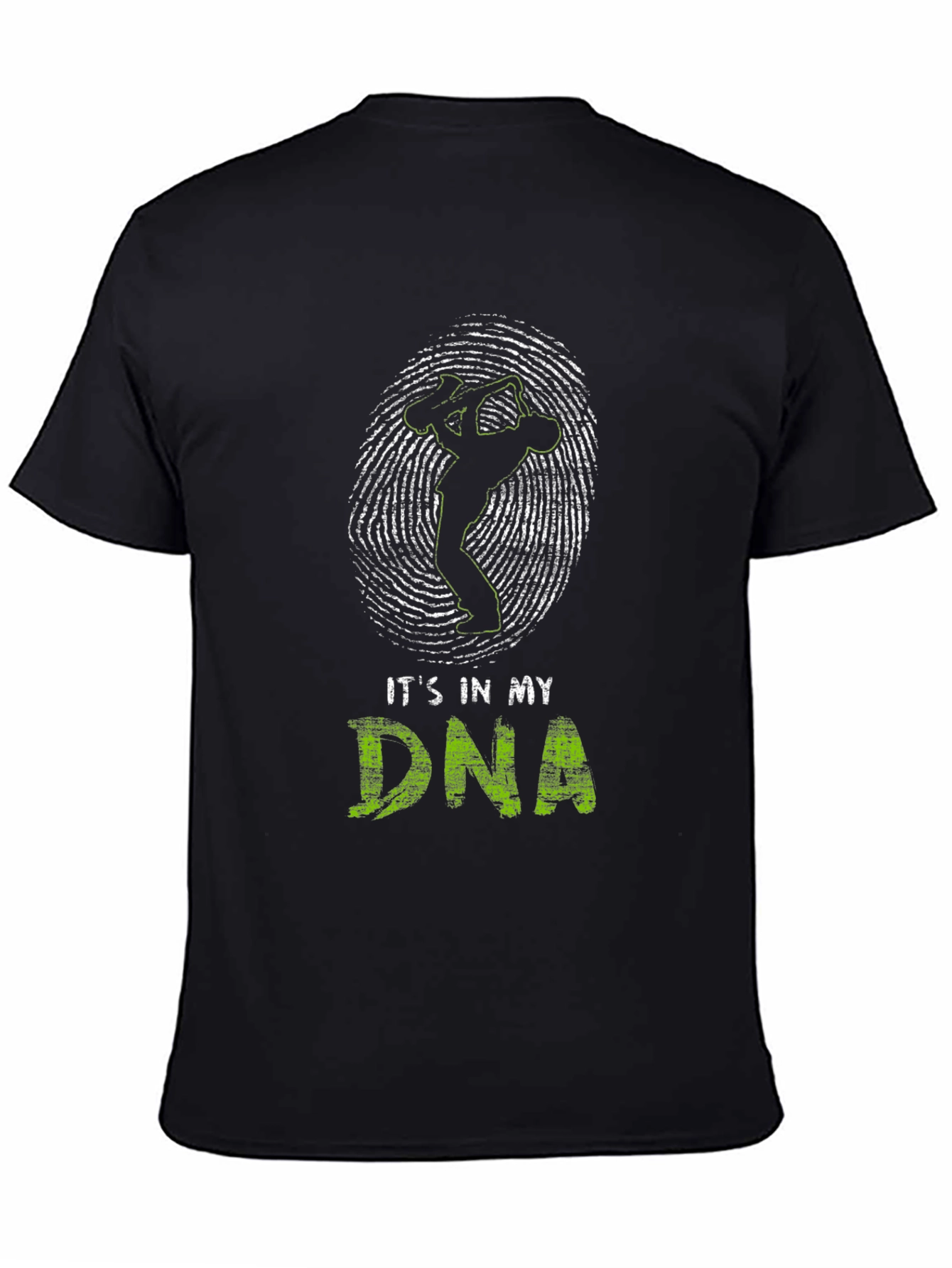 Its in My DNA Saxophone Player Black T-Shirt