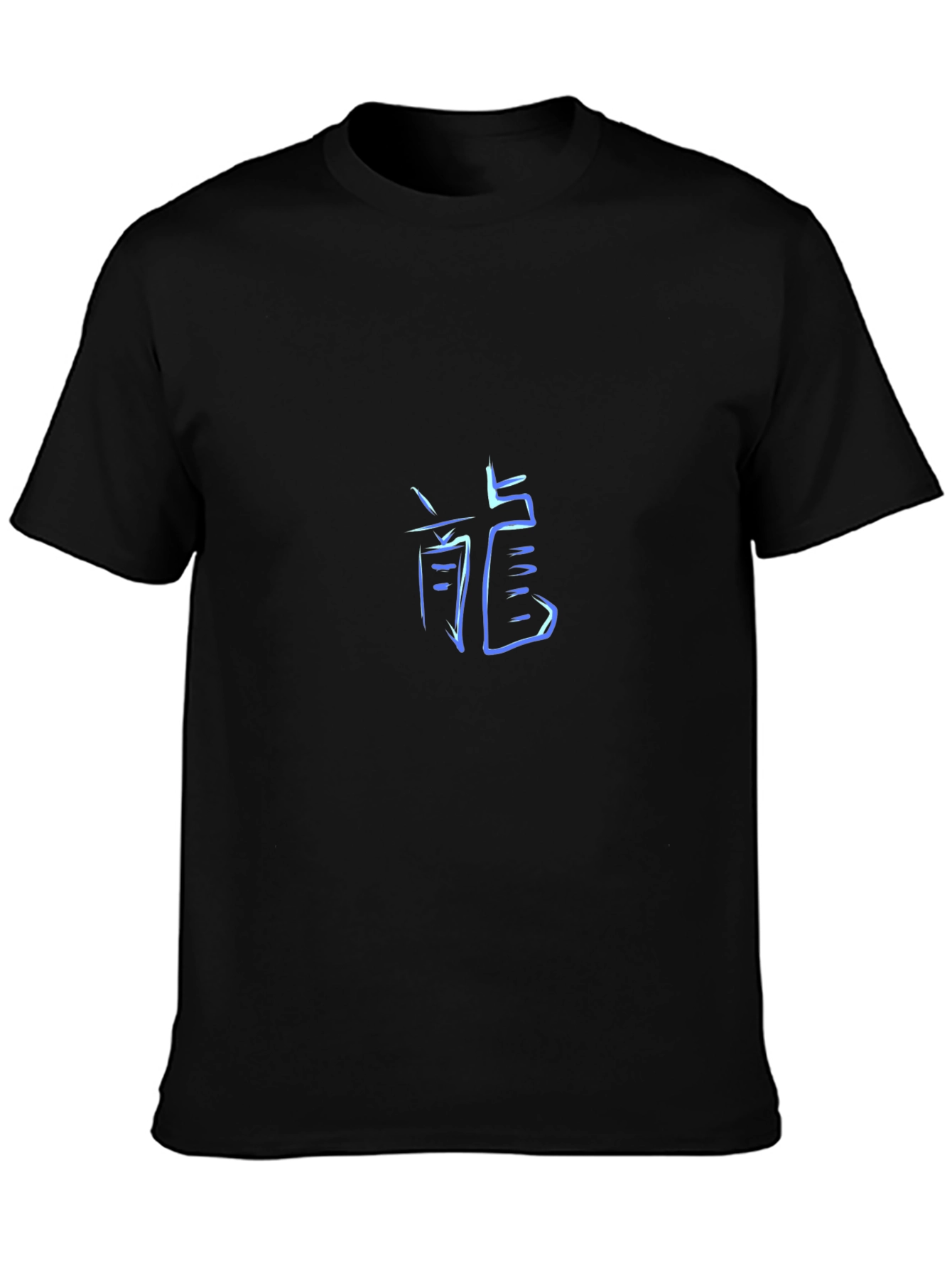Dragon Character Black T-Shirt
