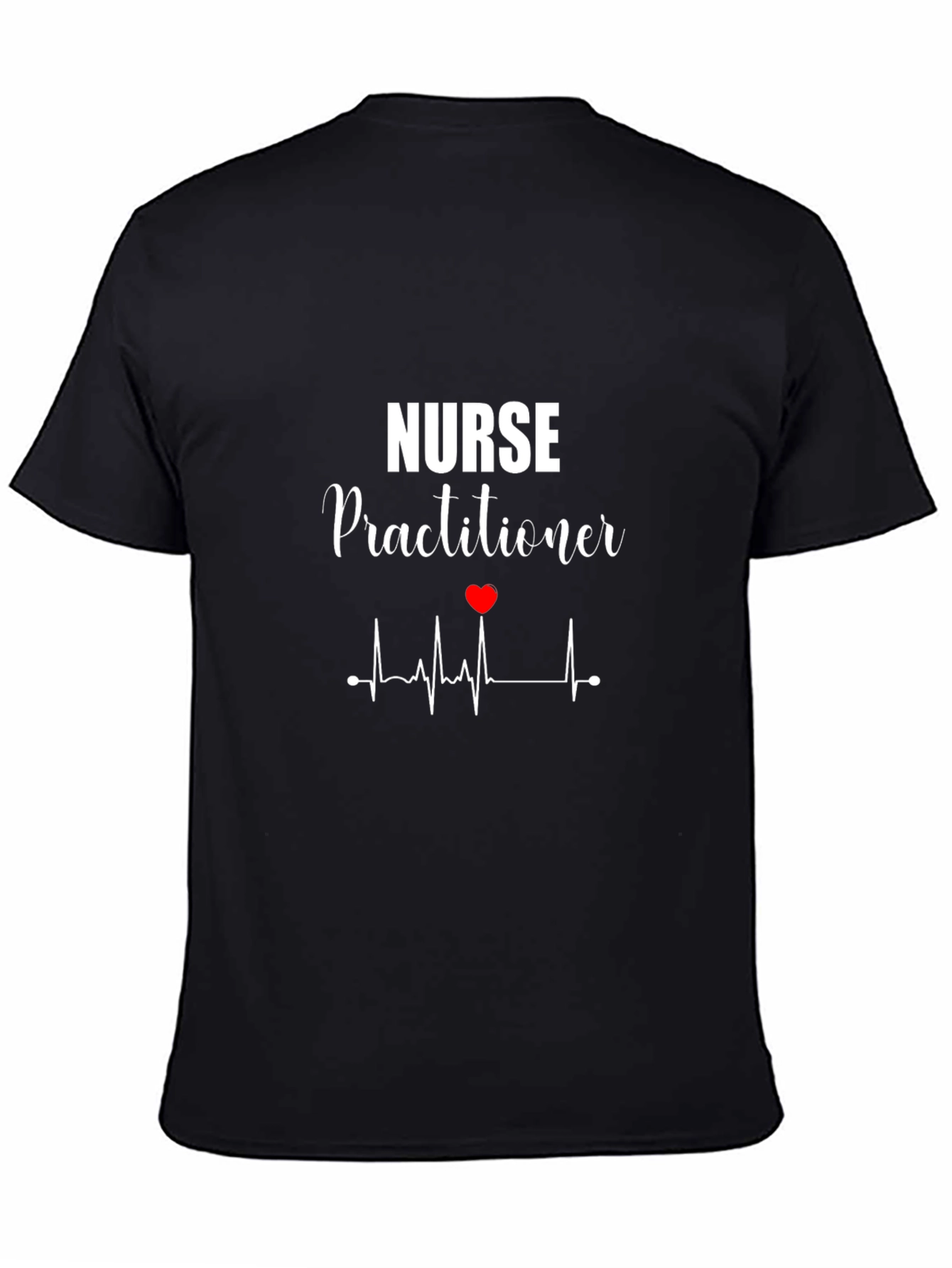 Nurse Practitioner Heartbeat T-Shirt - Medical Apparel