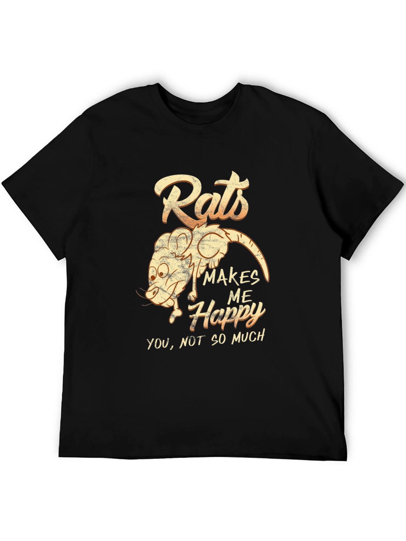 Rats Make Me Happy T-Shirt