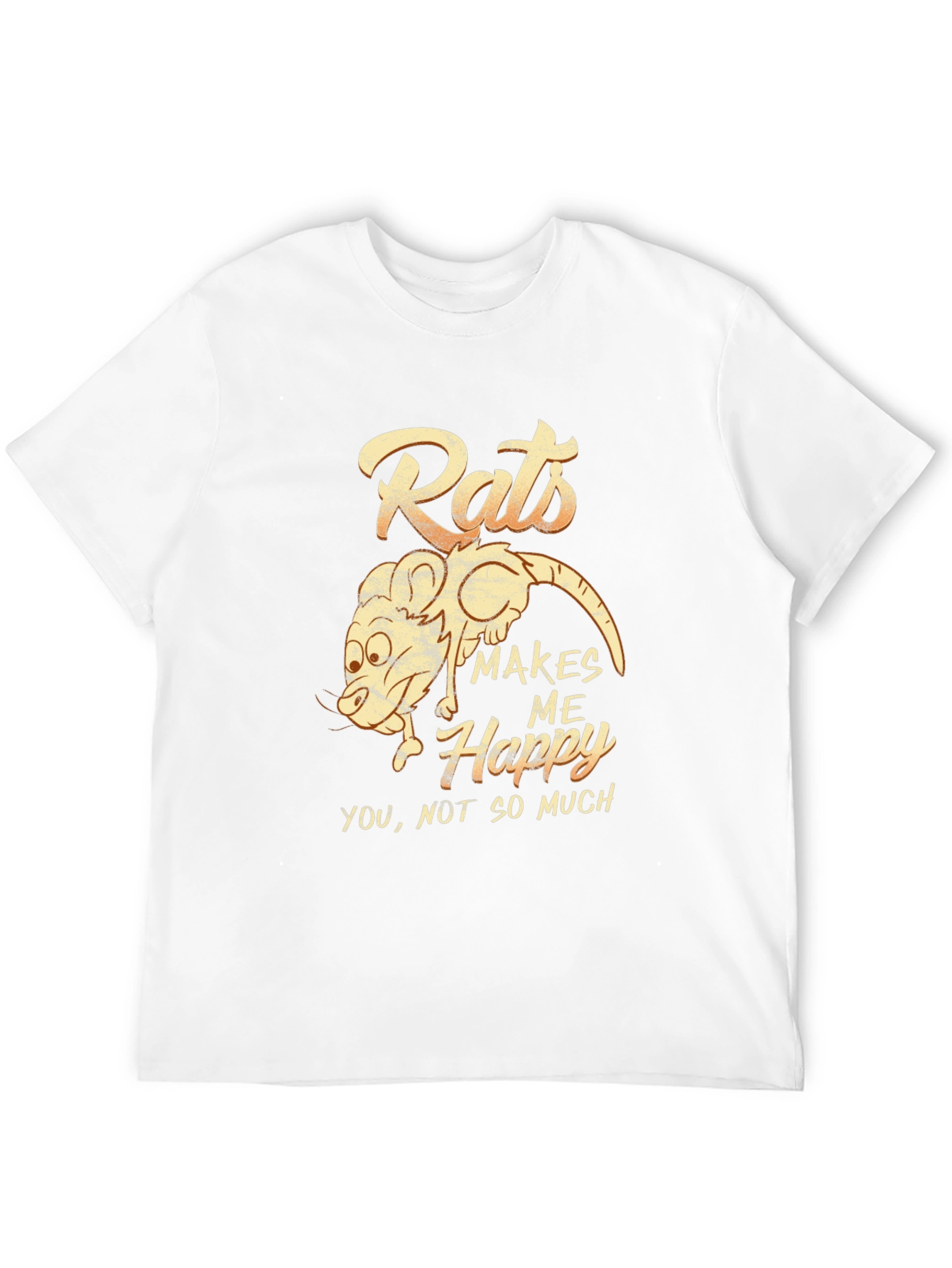 Rats Make Me Happy T-Shirt