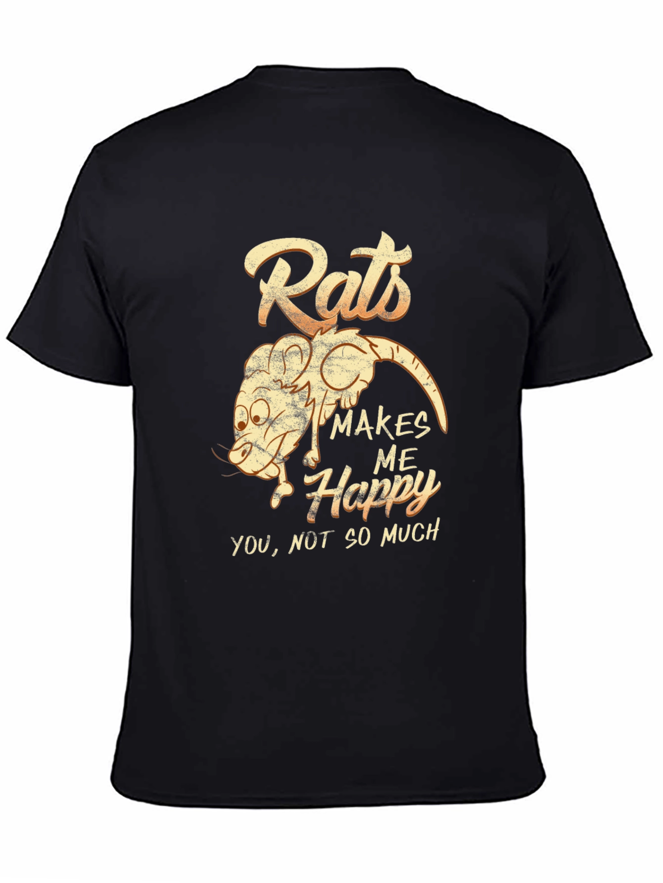 Rats Make Me Happy T-Shirt