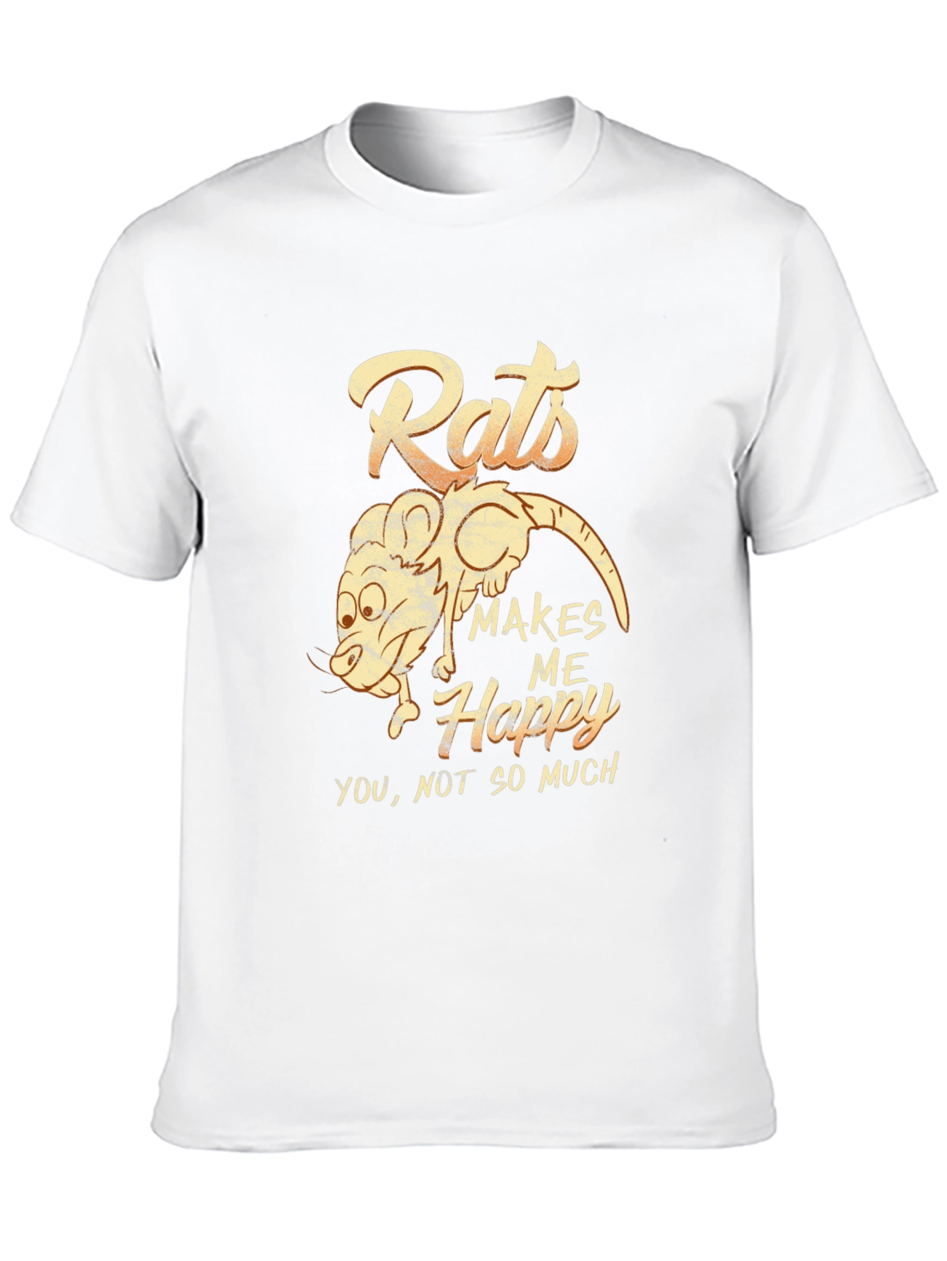 Rats Make Me Happy T-Shirt