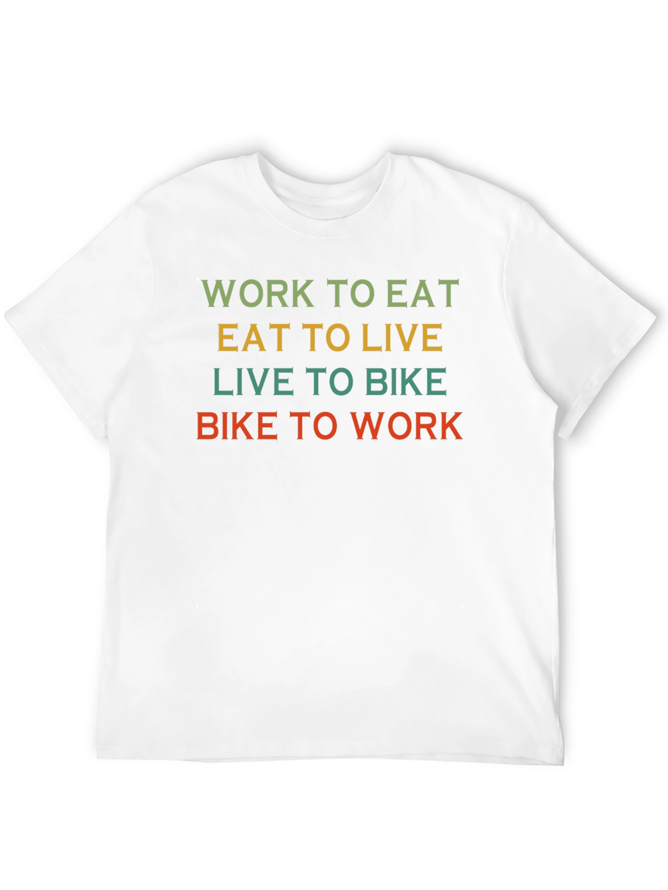 Work Eat Bike Live Tee