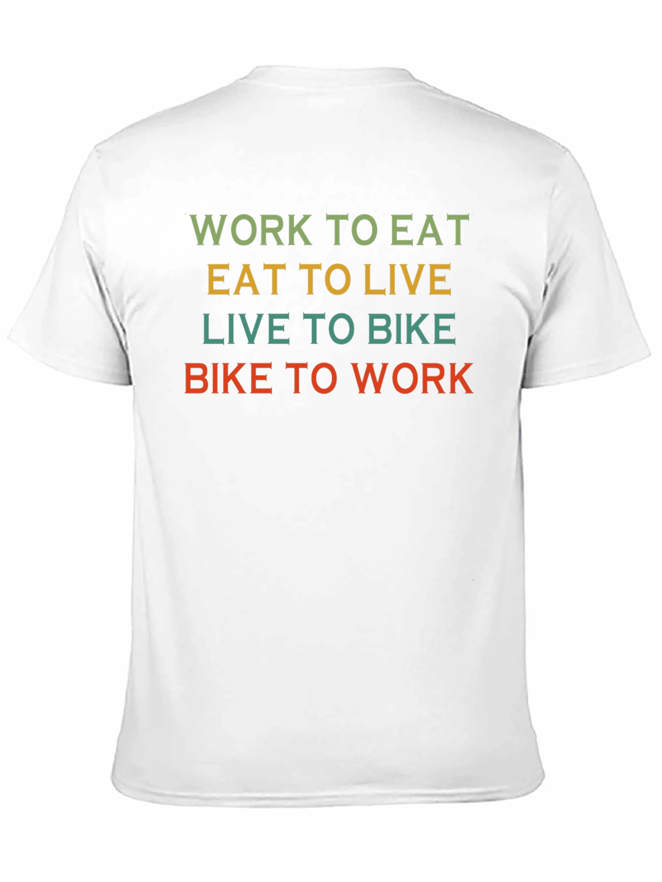 Work Eat Bike Live Tee