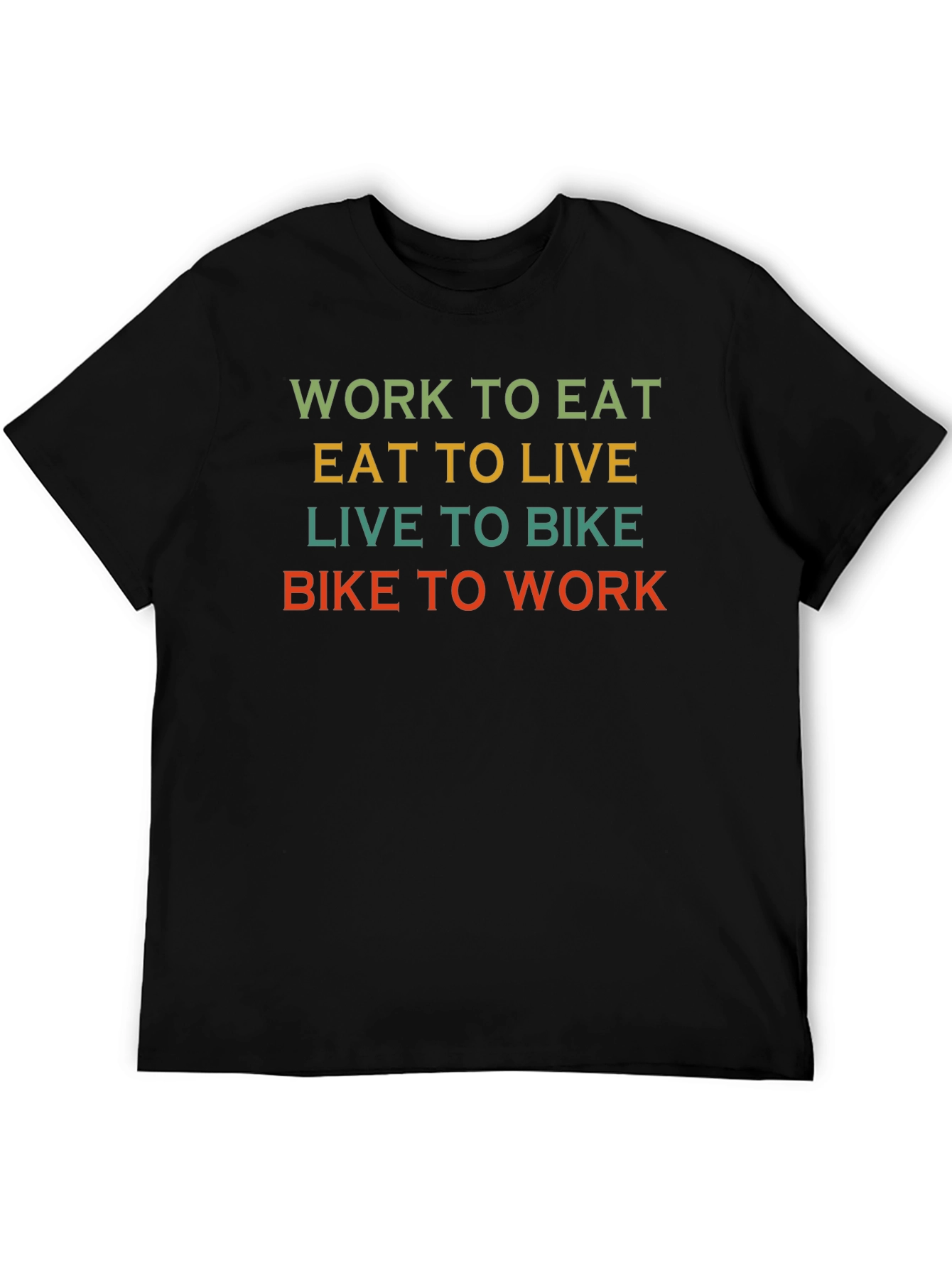 Work Eat Bike Live Tee