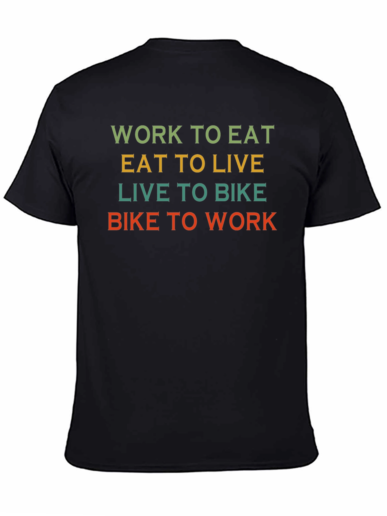 Work Eat Bike Live Tee