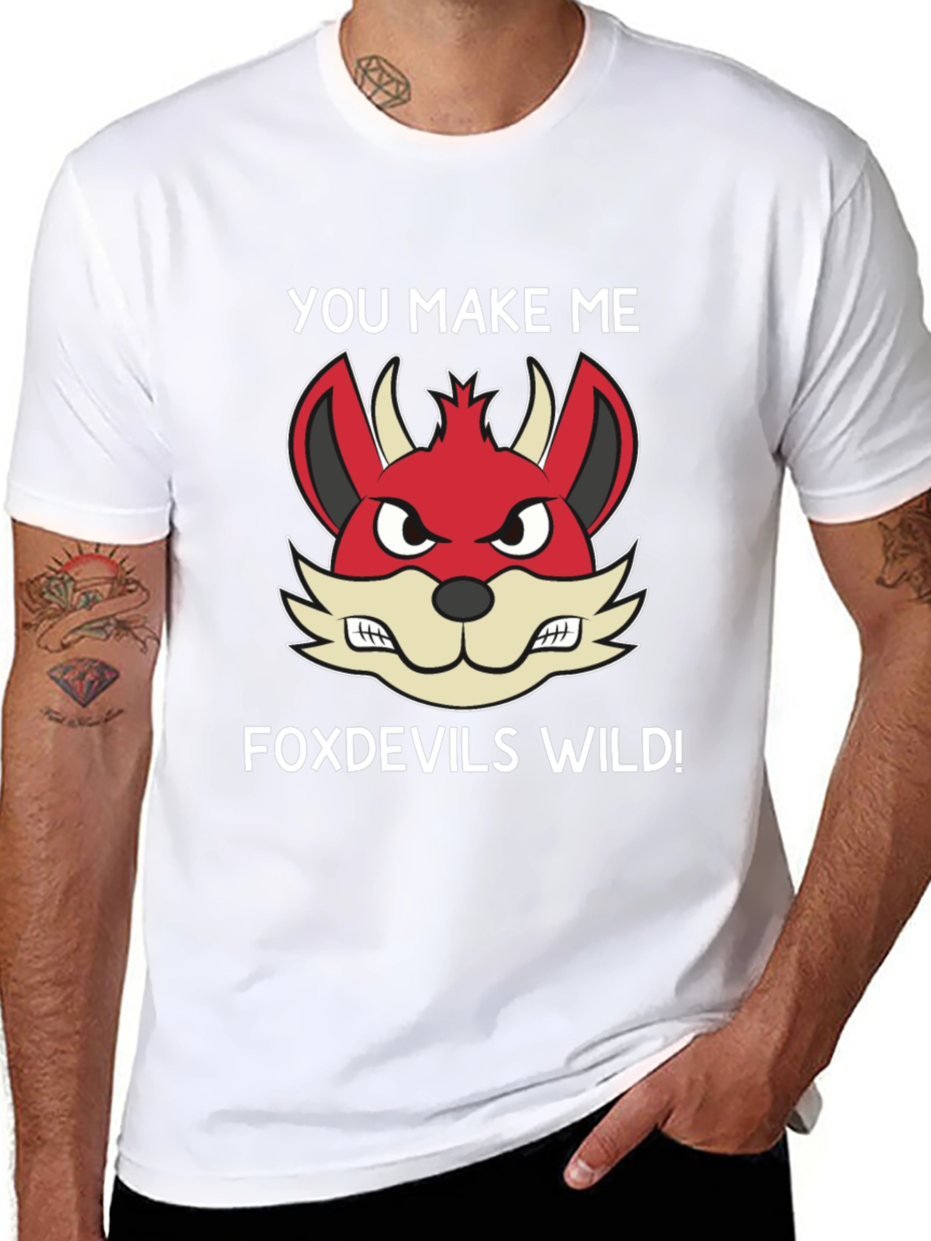 Foxdevils Wild Graphic Tee