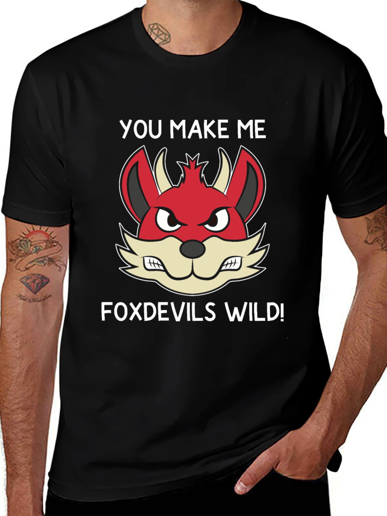 Foxdevils Wild Graphic Tee