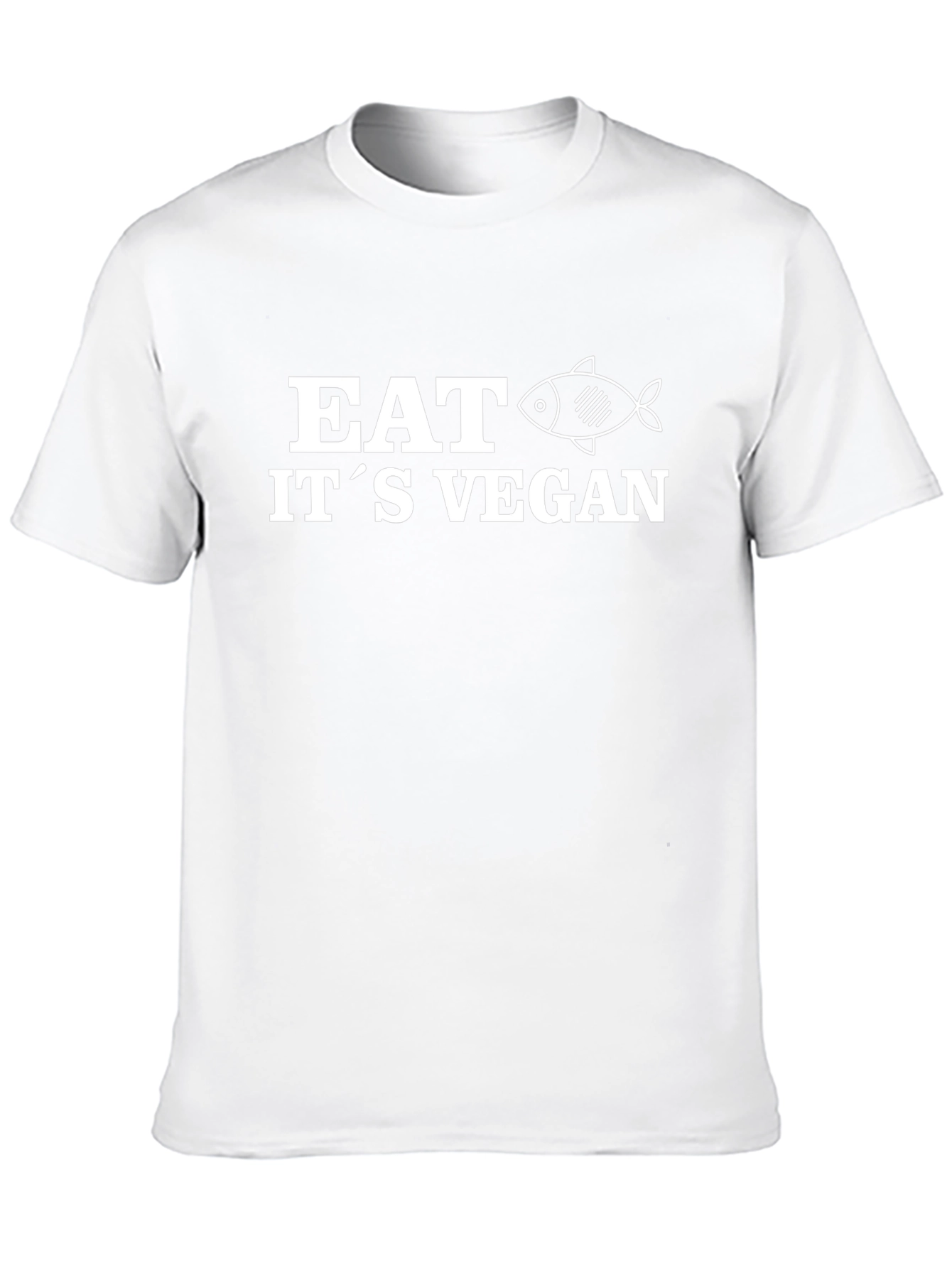Eat Its Vegan Graphic Tee - Mens Black T-Shirt