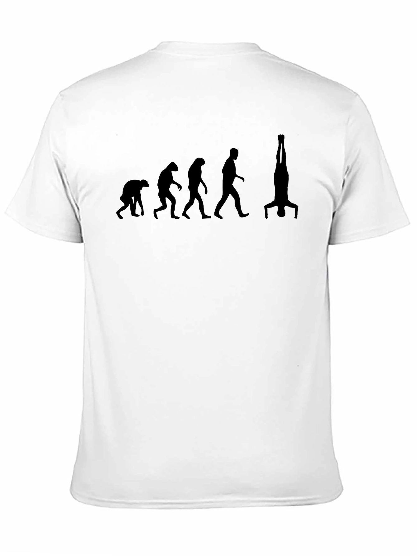 Evolution Headstand T-Shirt - Funny Yoga Gift