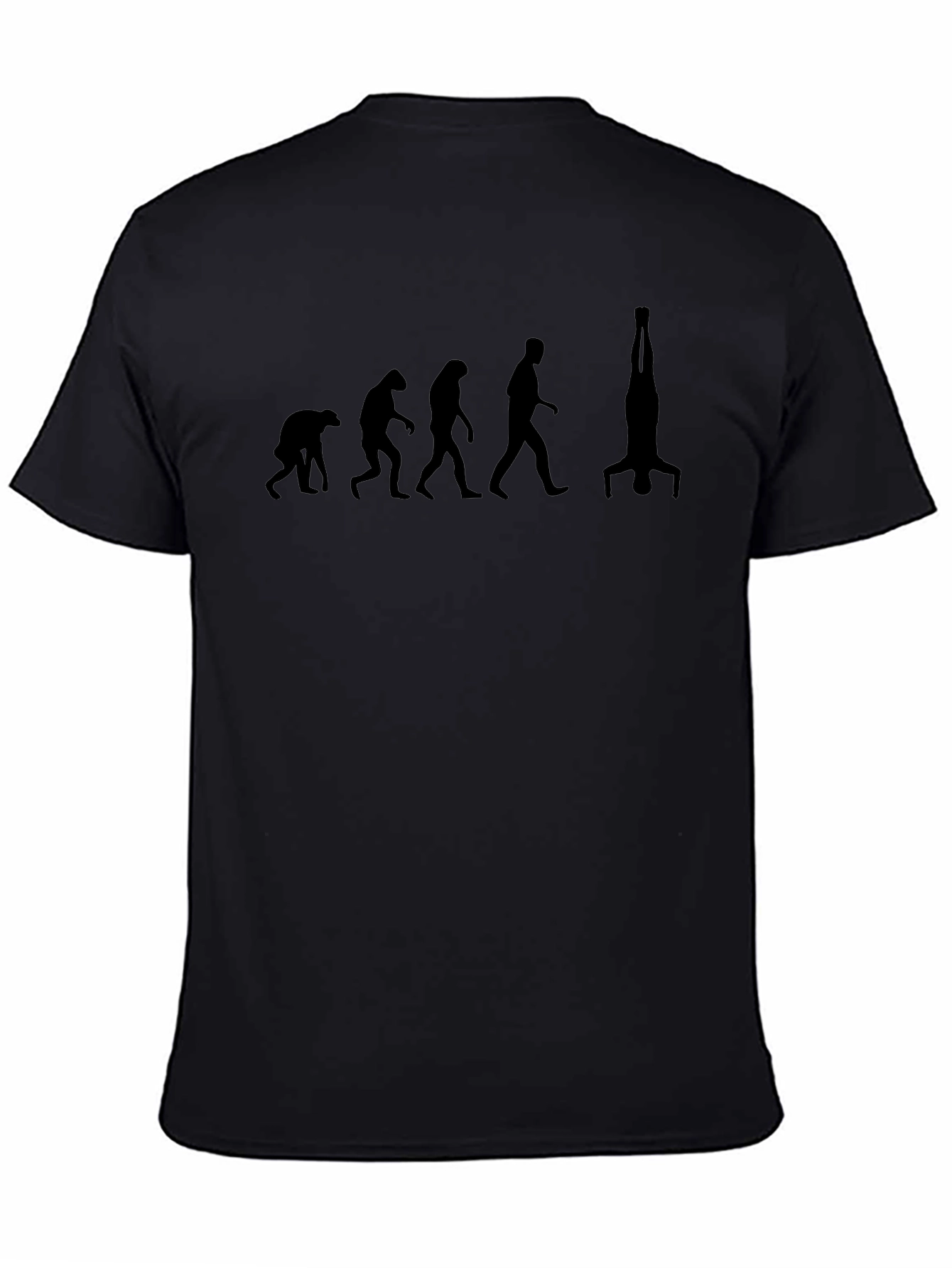 Evolution Headstand T-Shirt - Funny Yoga Gift