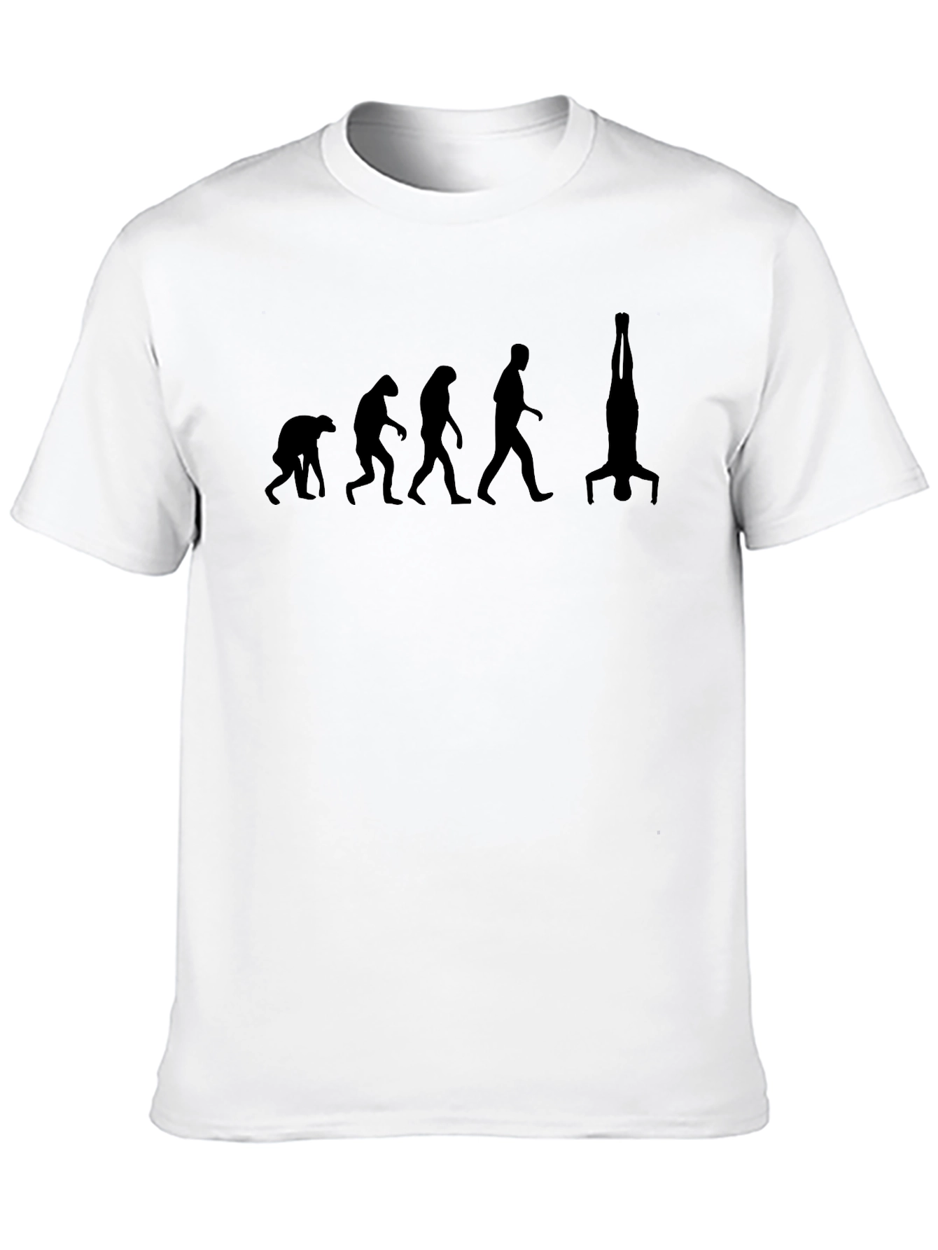 Evolution Headstand T-Shirt - Funny Yoga Gift
