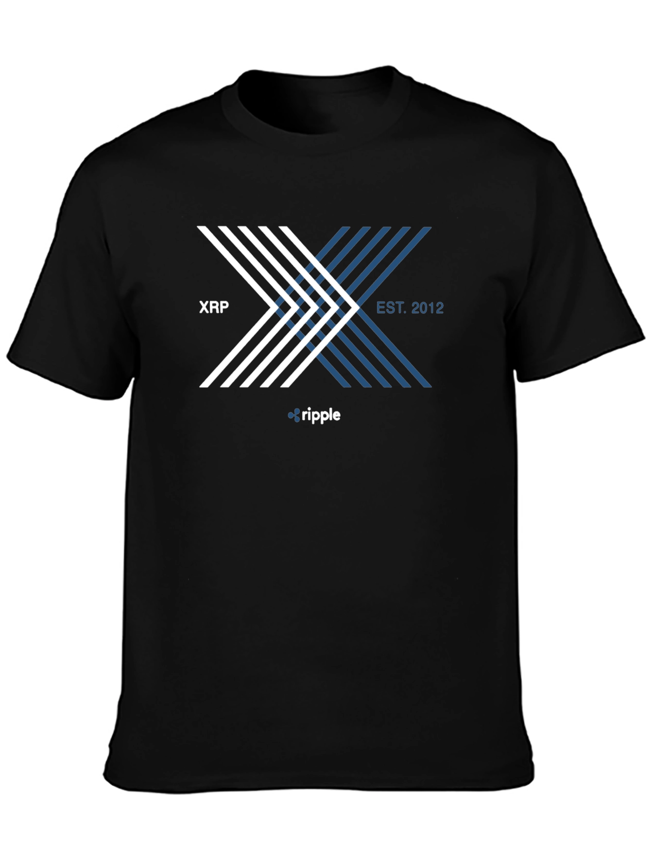 XRP Ripple Est. 2012 Black T-Shirt
